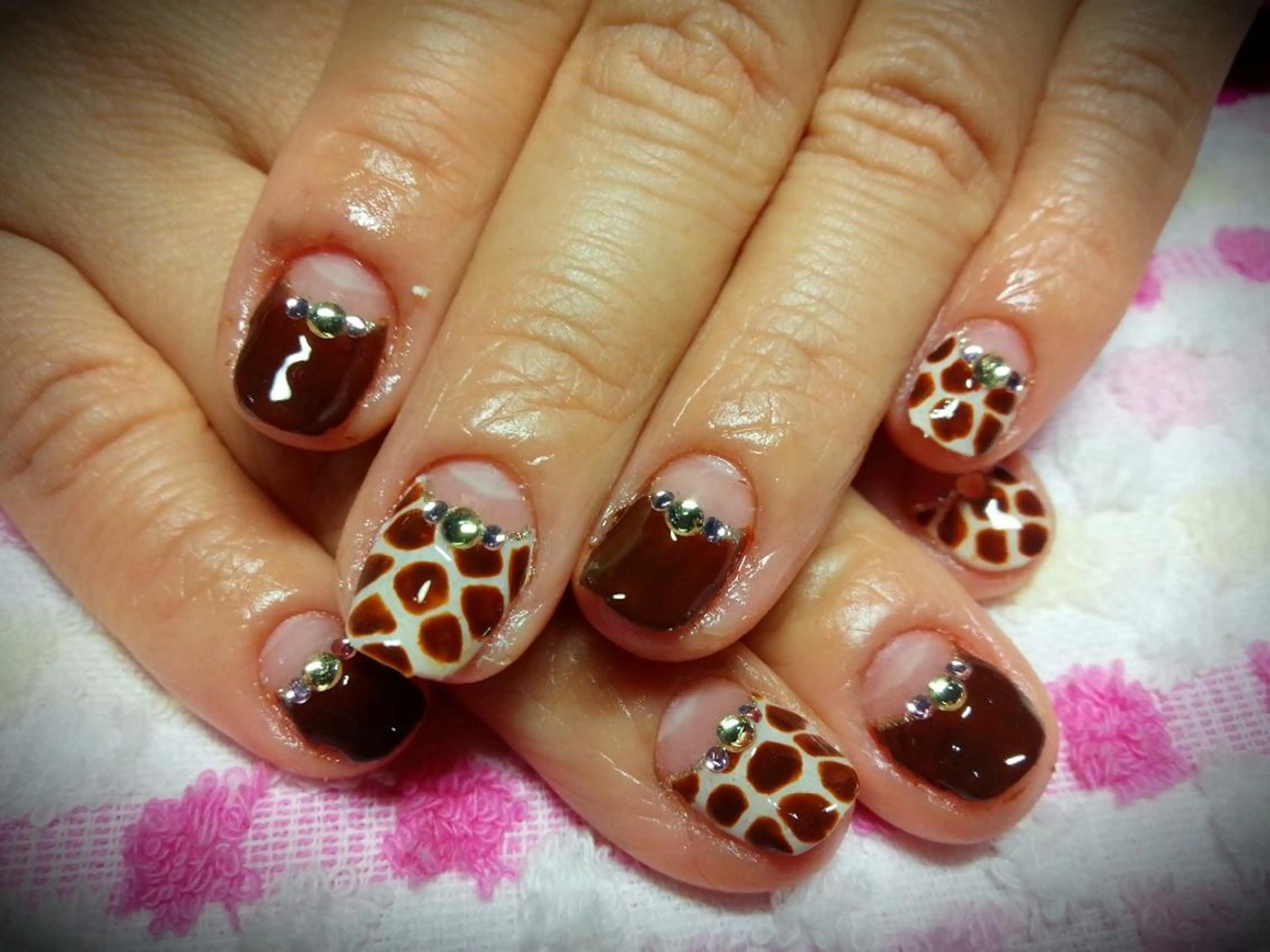 ネイル アニマル柄 nail yukkoのネイルデザイン