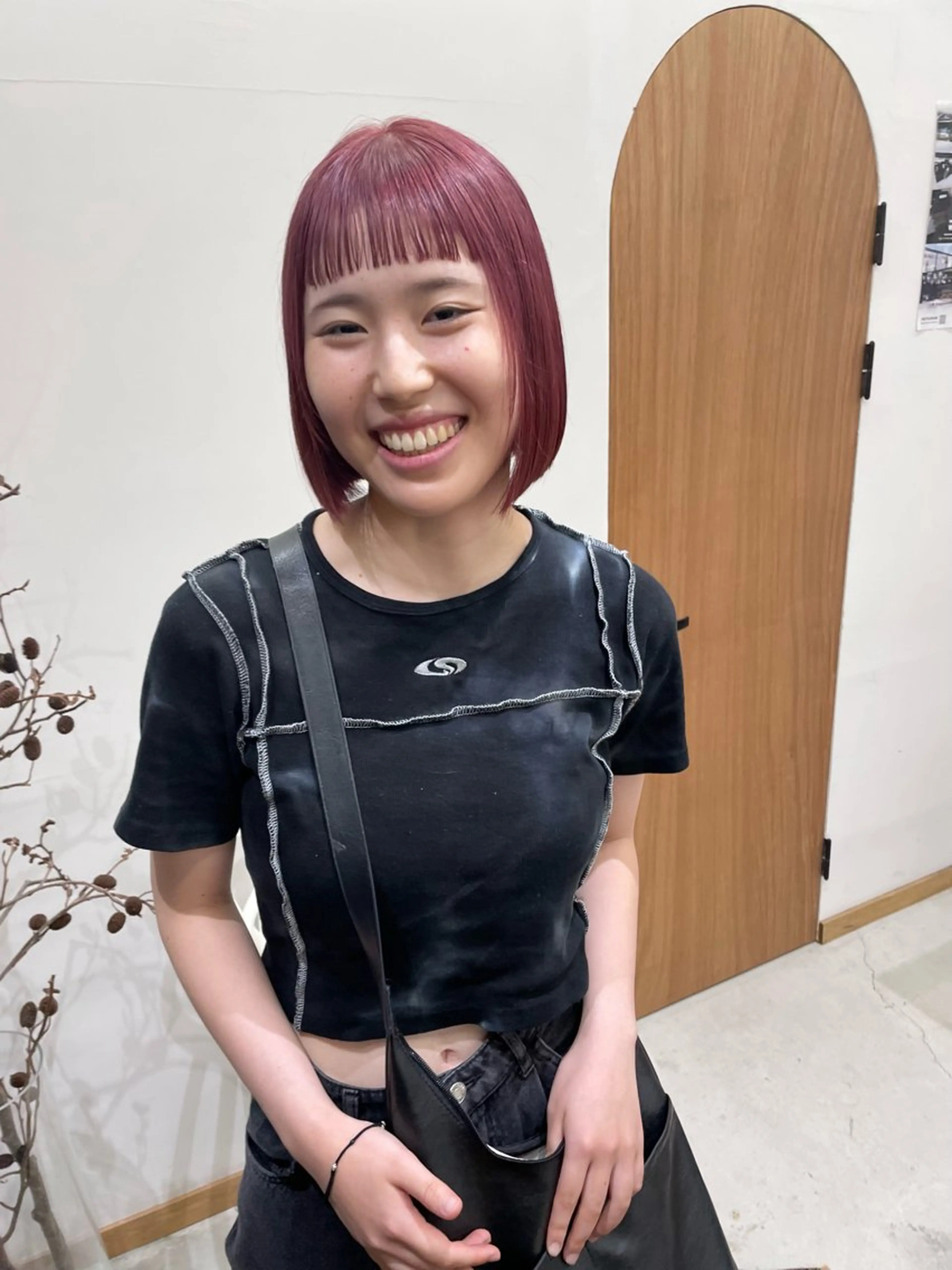 ミディアム カラー パーマ ヘアアレンジ メンズ カット ヘアカラー トリートメント tatsumi/ボブ ウルフ/レイヤーのヘアスタイル