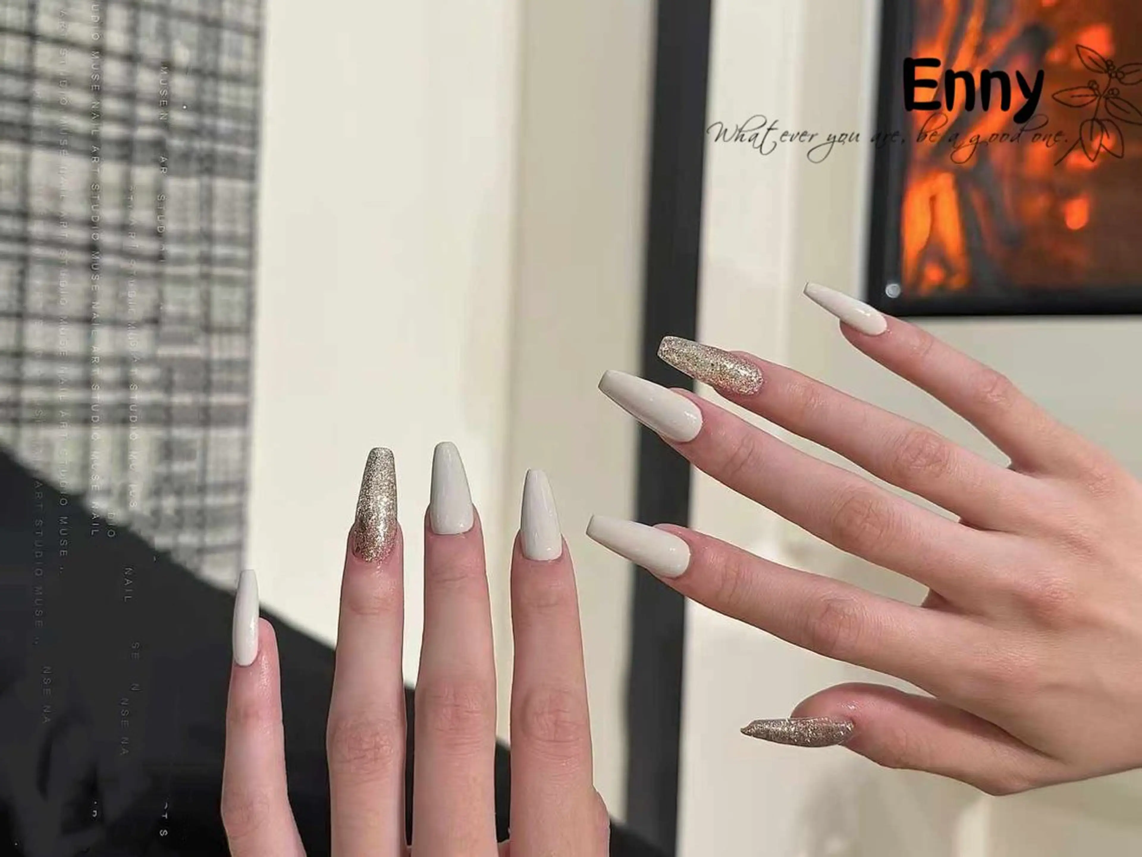 ネイル チークネイル 長さ出し フットネイル フレンチネイル ジェルネイル Enny lovelyのネイルデザイン