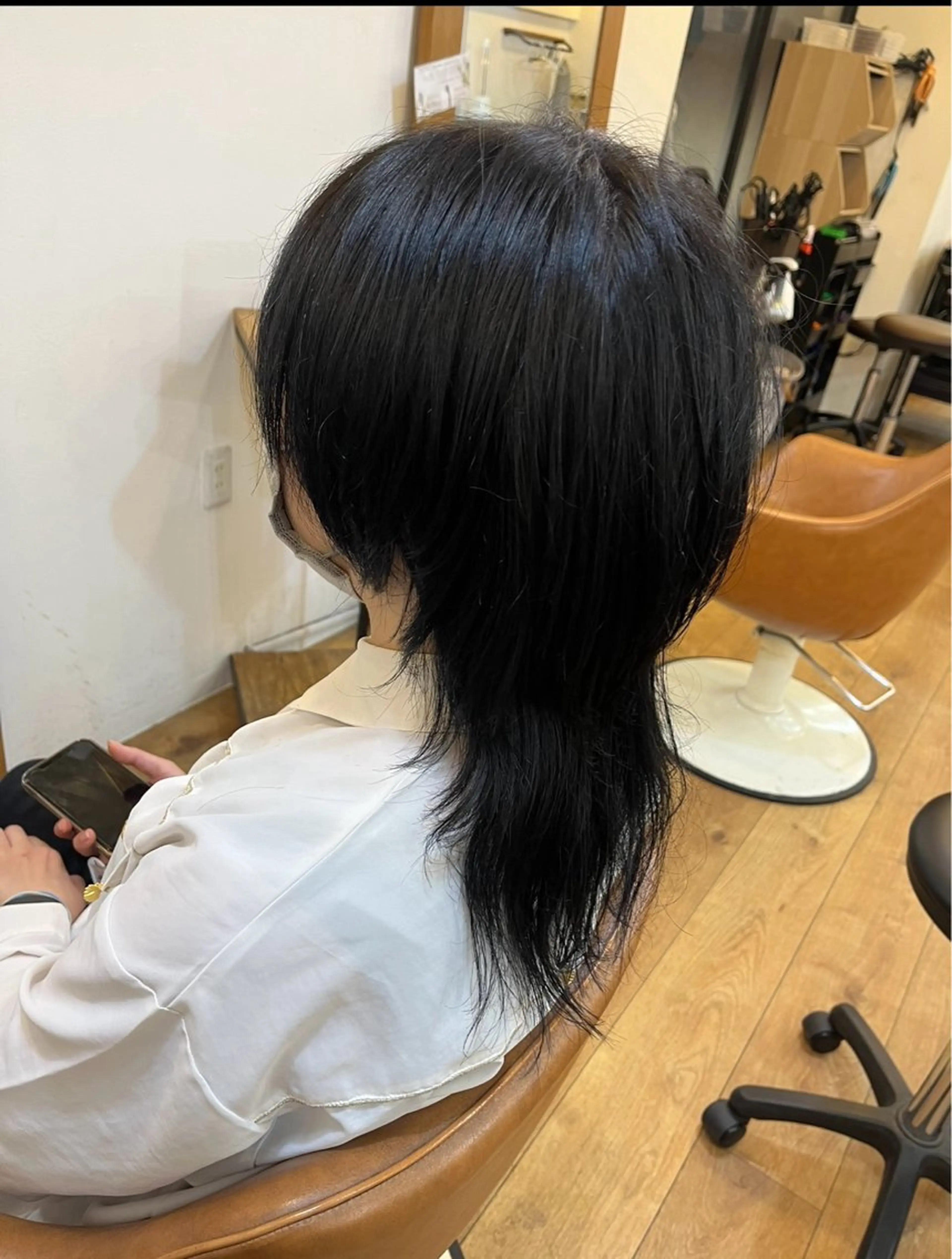 セミロング ウルフカット be’leef.ric 守口店所属・beleef守口店 reinaのヘアスタイル