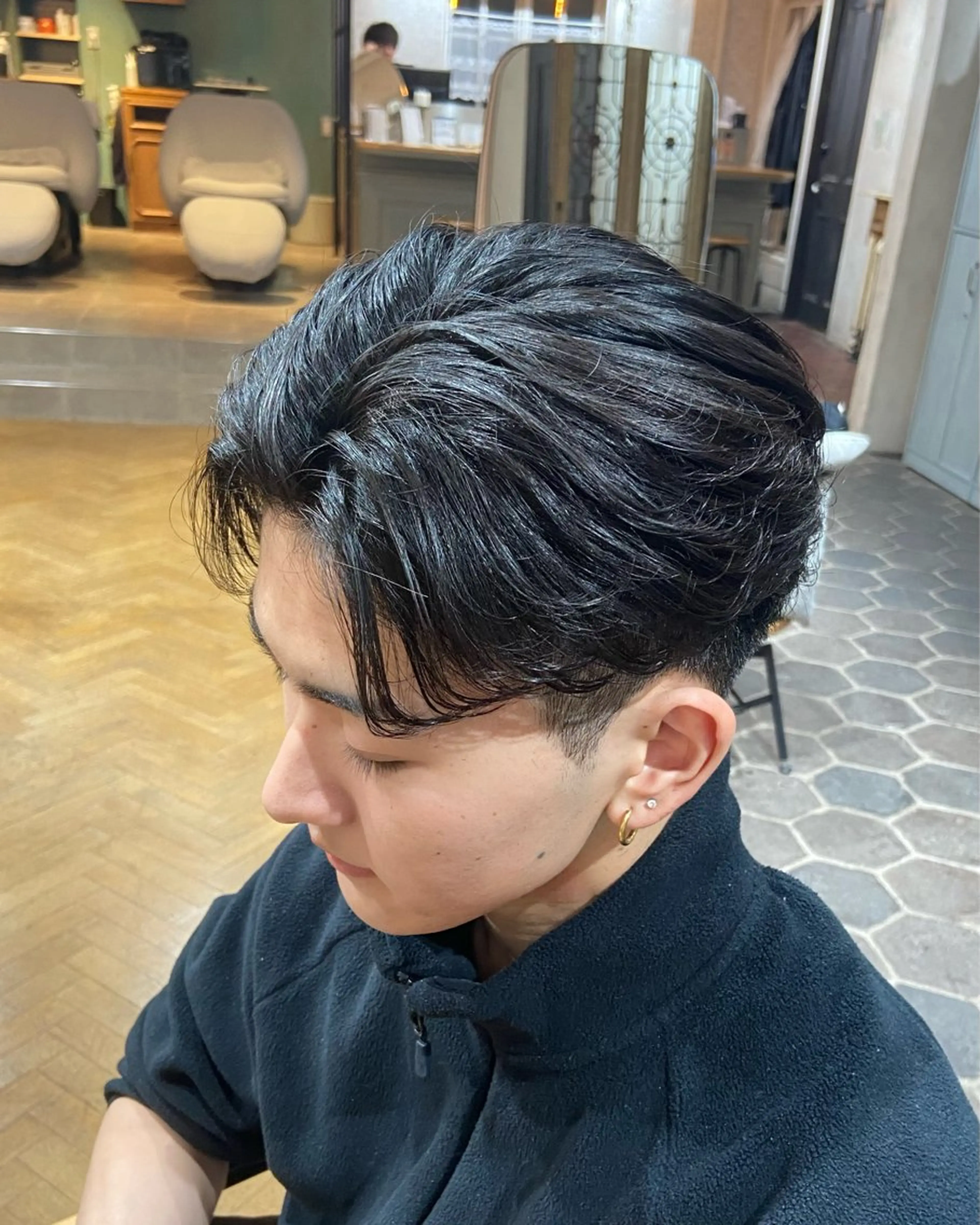 パーマ メンズ メンズパーマ /髪質改善/はるたのヘアスタイル