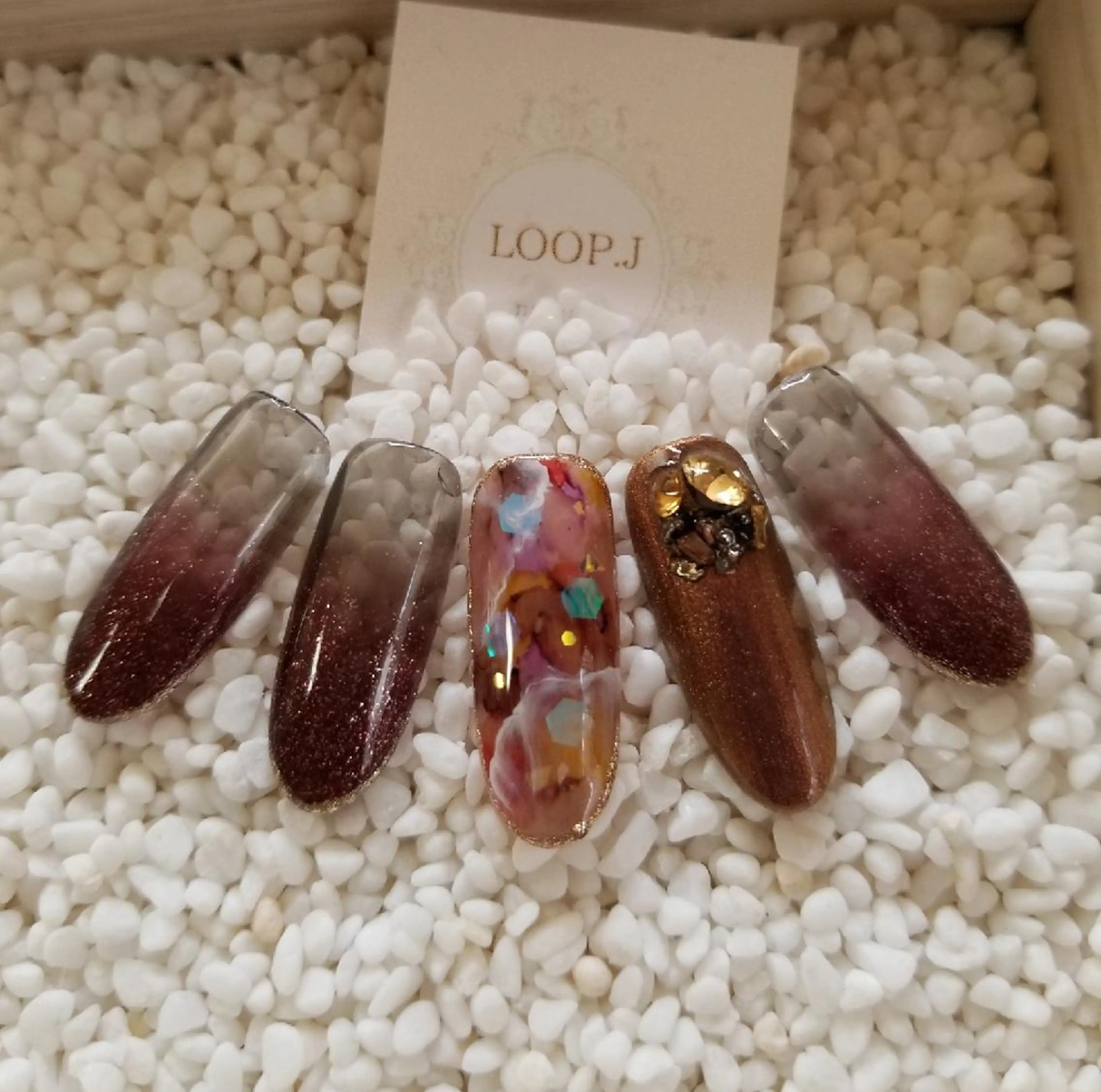 ネイル ハンドネイル おおくぼ めぐみのネイルデザイン