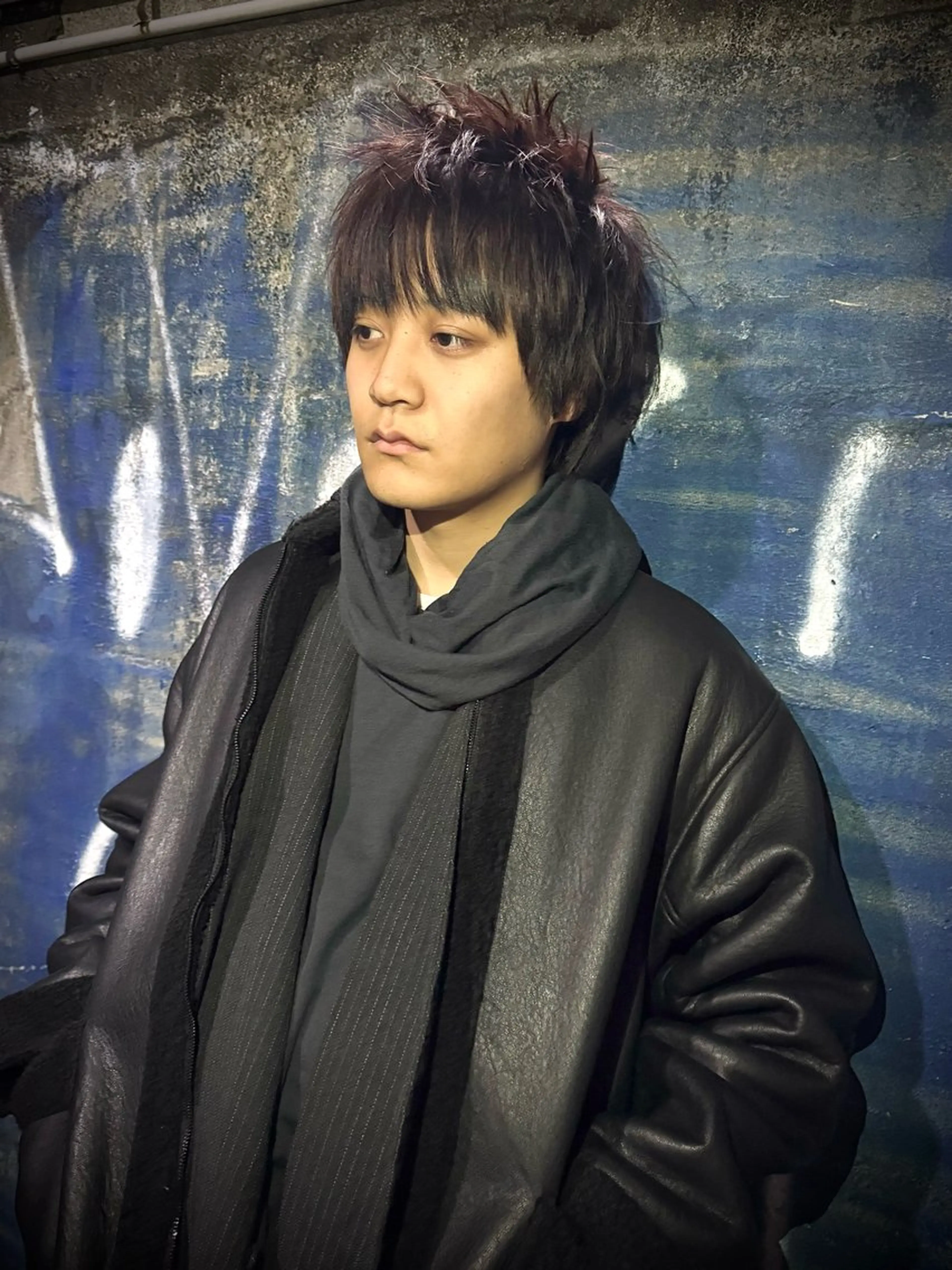 メンズ カット デザインカラー⭐︎★ 🐆hyo🐆のヘアスタイル