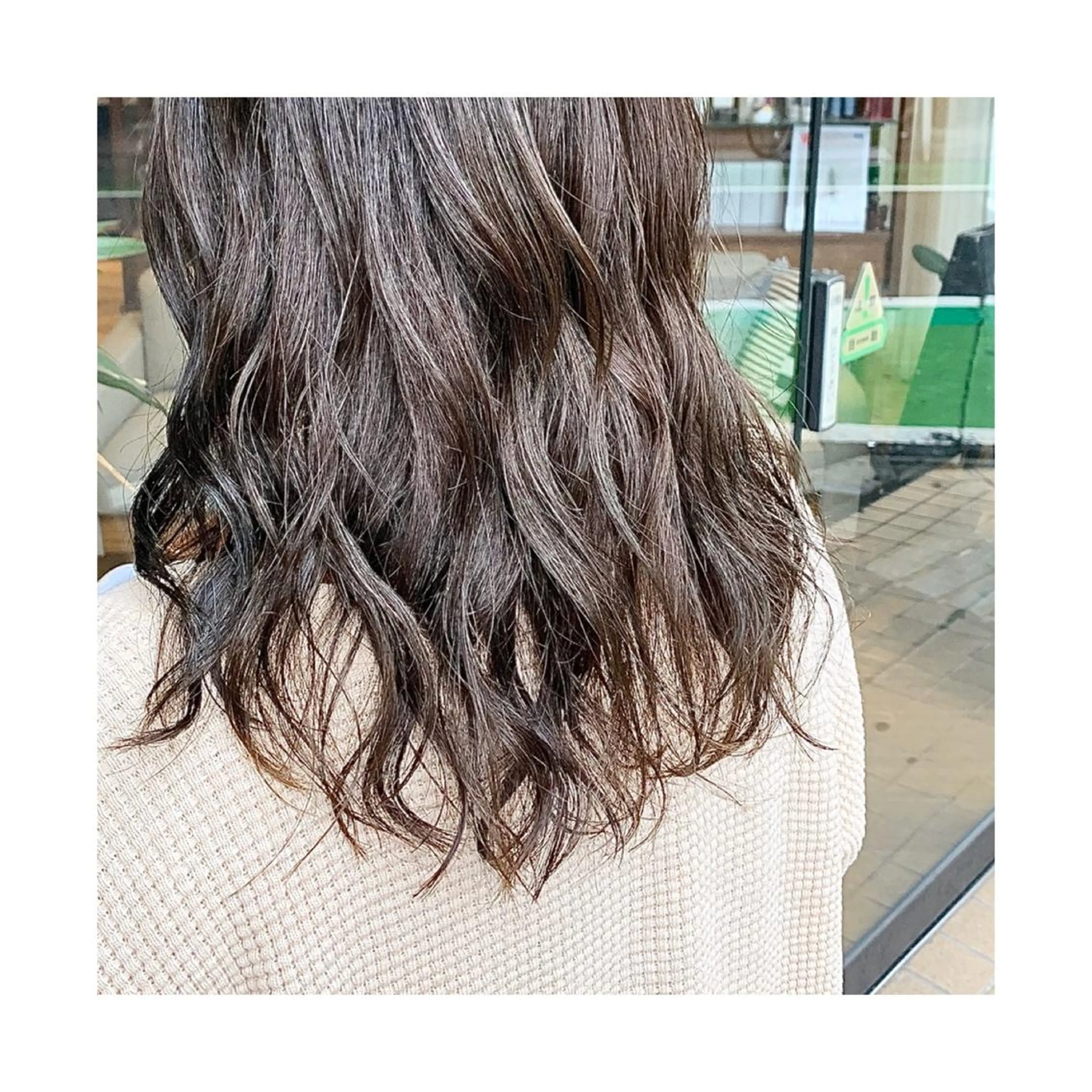 ミディアム カラー アッシュ ブラウンカラー 竹内 康浩のヘアスタイル