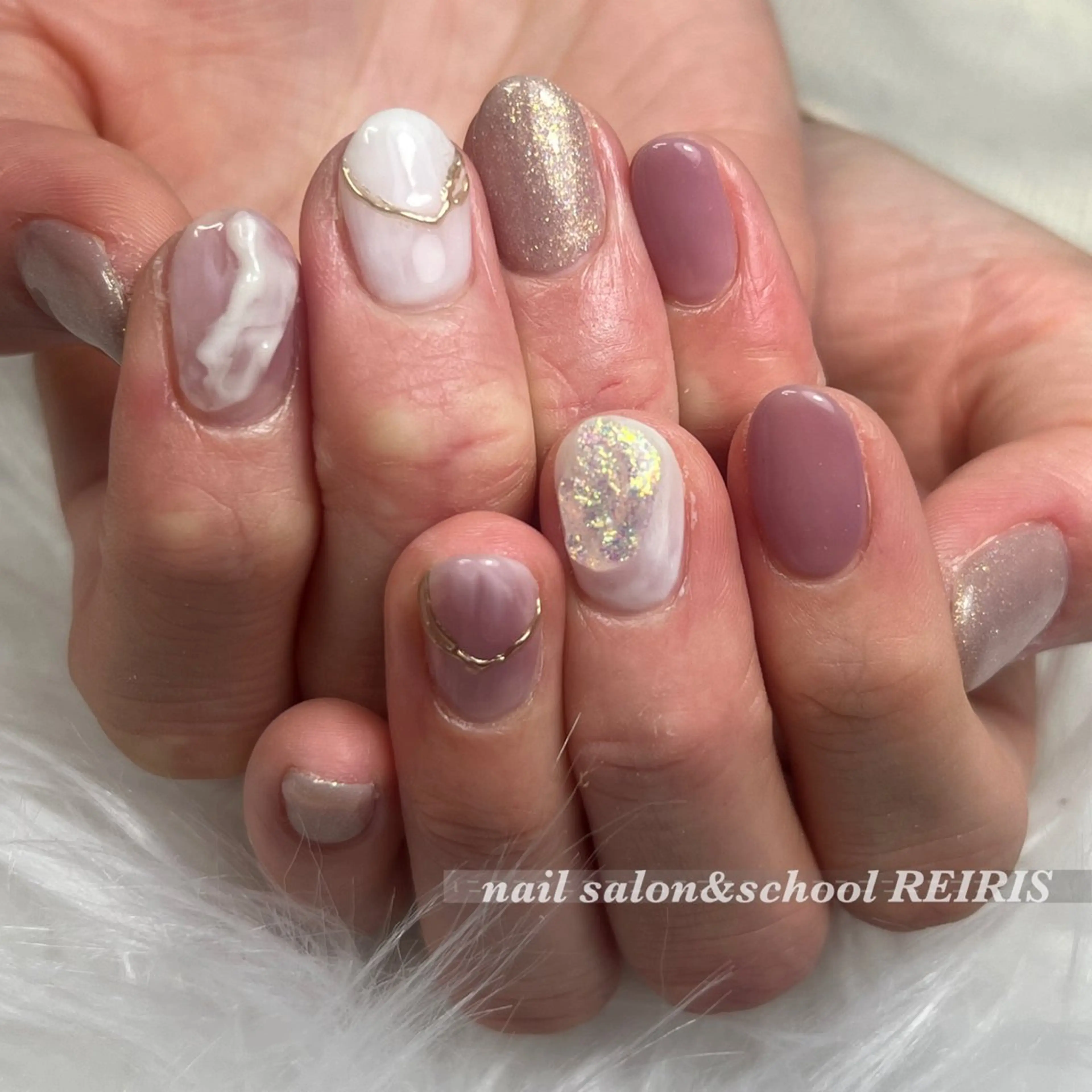 ネイル ハンドネイル Nail salon REIRISのネイルデザイン