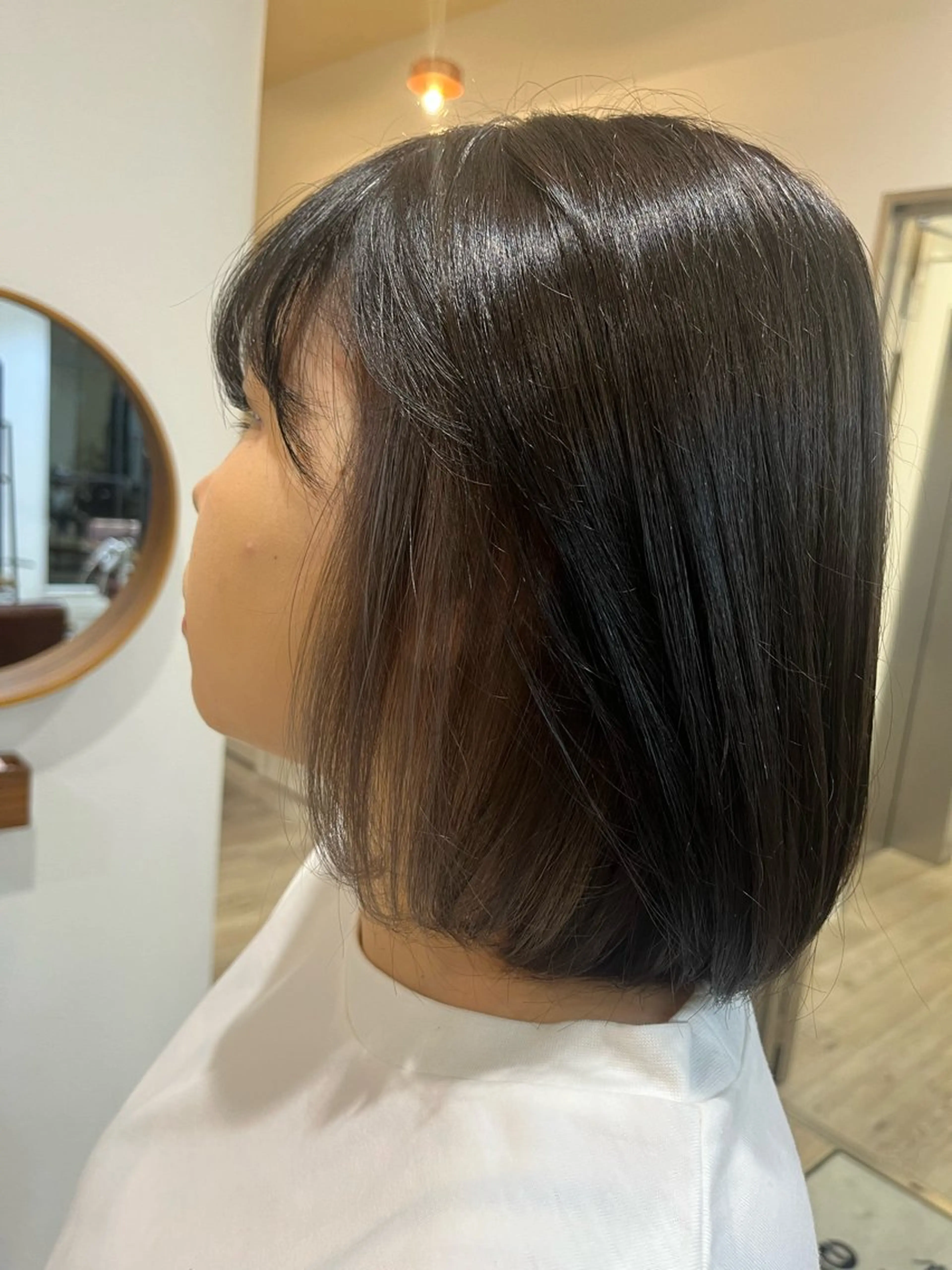 ショート カラー ヘアカラー ショート/ボブ/透明 感カラー/高橋あみのヘアスタイル