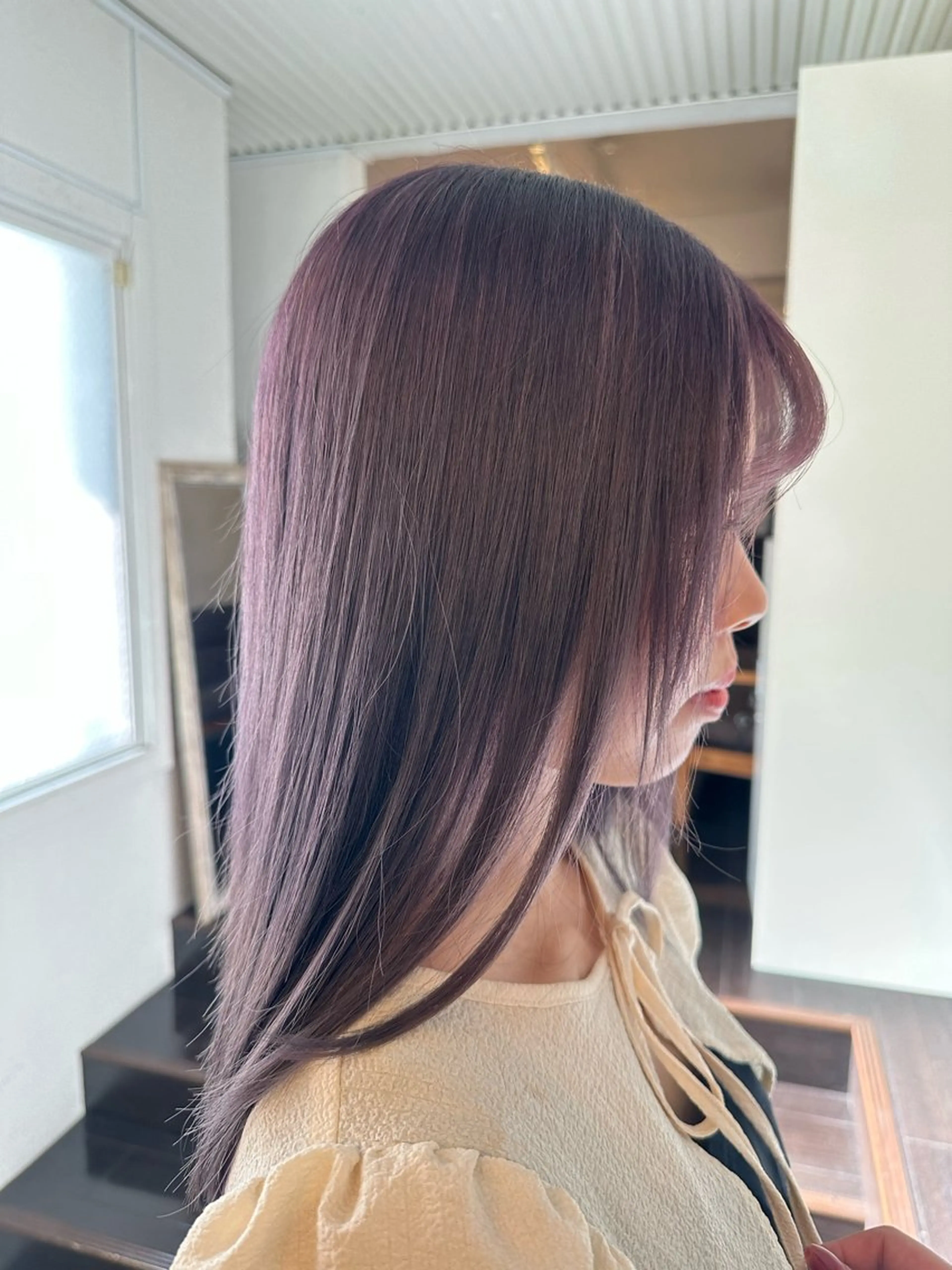 カラー 名駅/艶カラー/原田 永遠のヘアスタイル