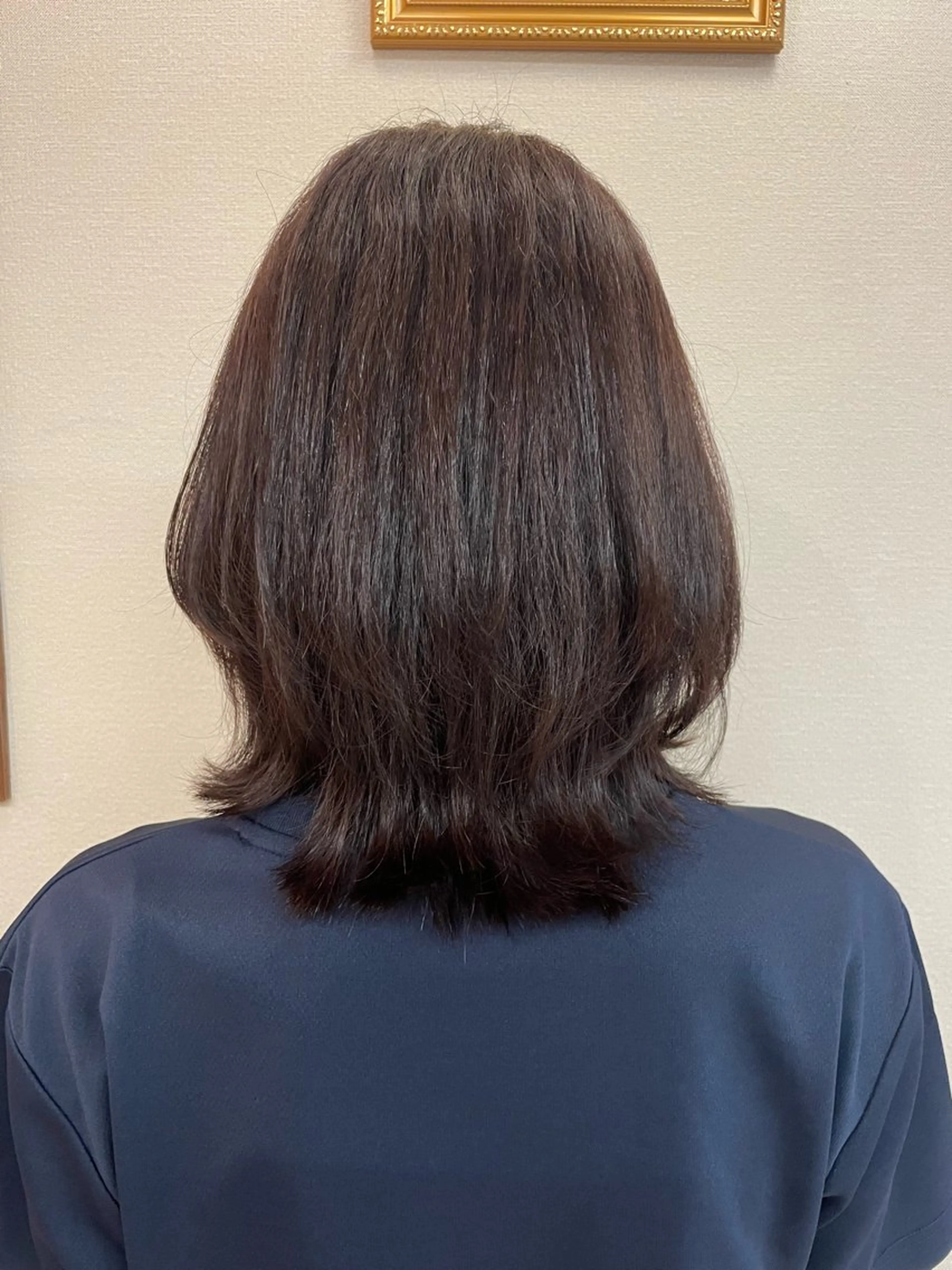 セミロング カバーヘアブリス上尾店所属・飯田 萌友のヘアスタイル