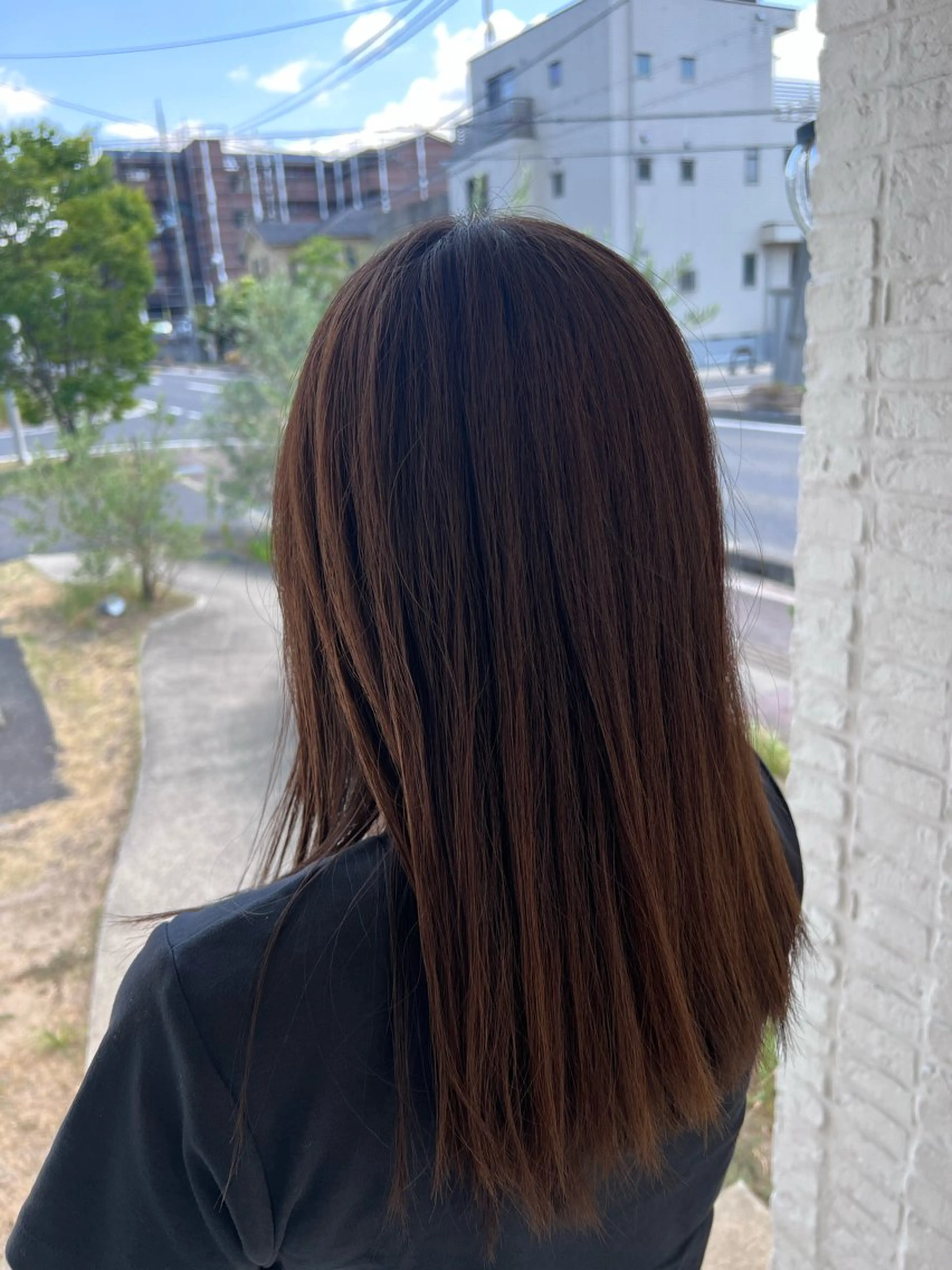 ミディアム 山田 愛華のヘアスタイル