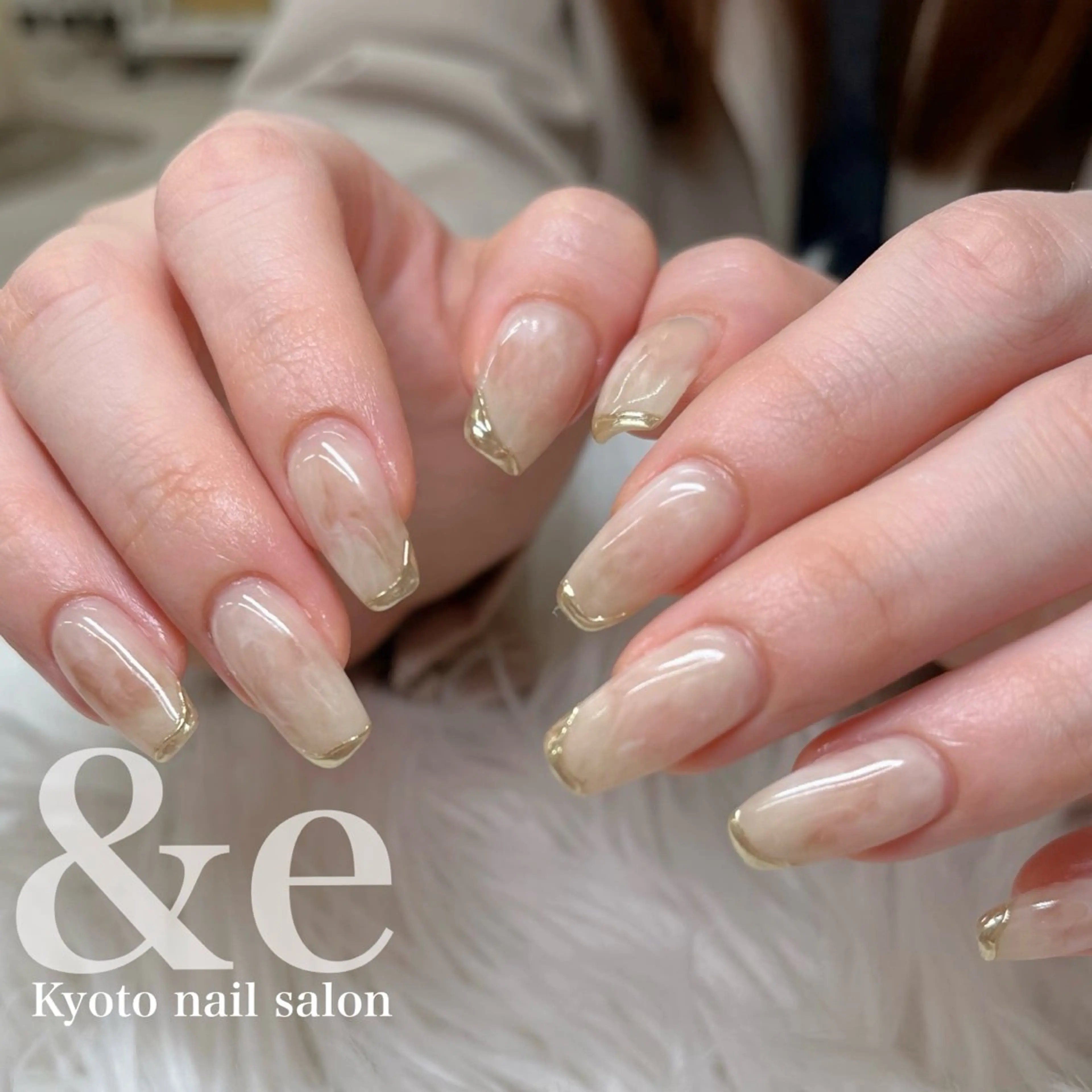 ネイル ニュアンスネイル ハンドネイル nail salon &e ayanoのネイルデザイン