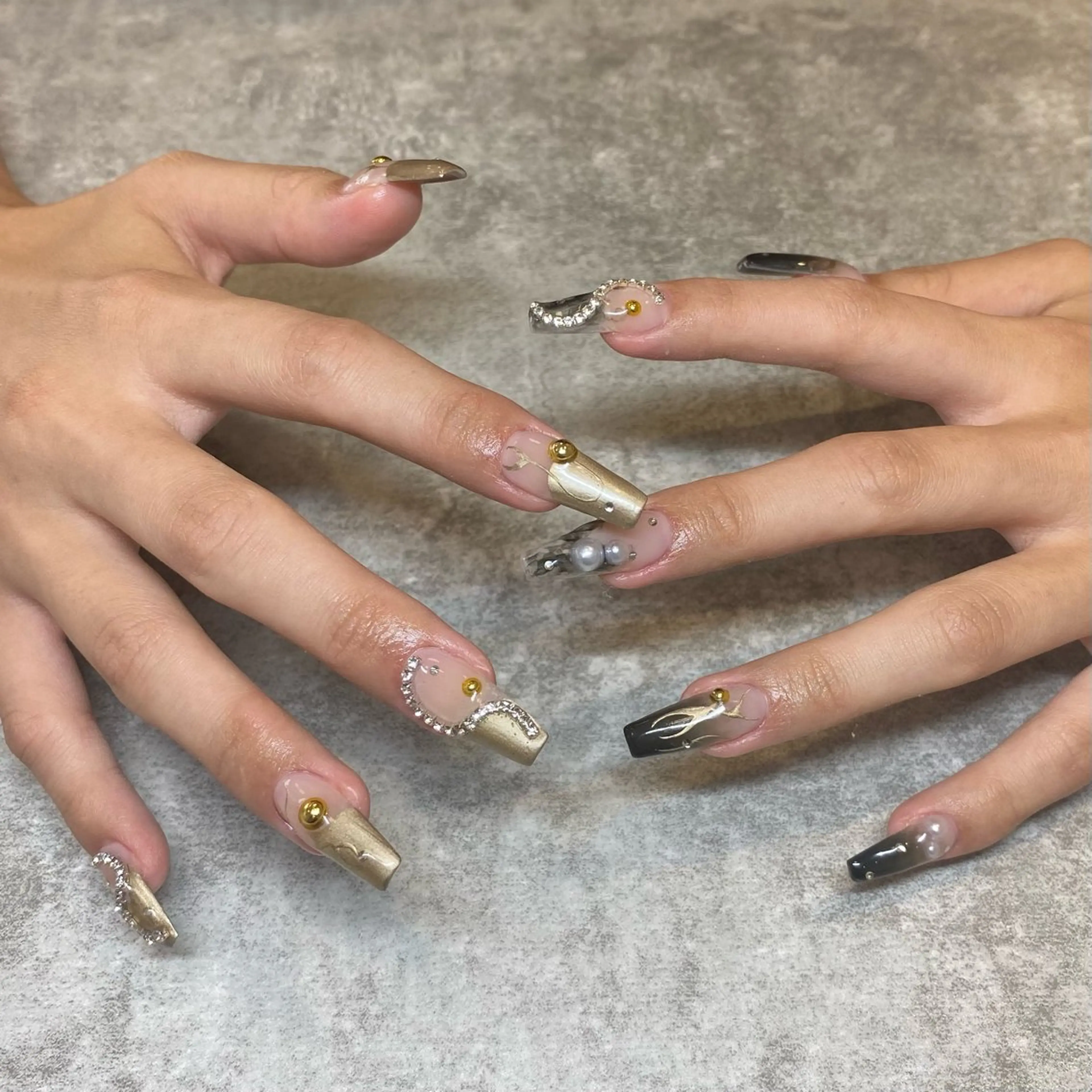 ネイル ハンドネイル Total salon Bell所属・いのうえ もえせのネイルデザイン