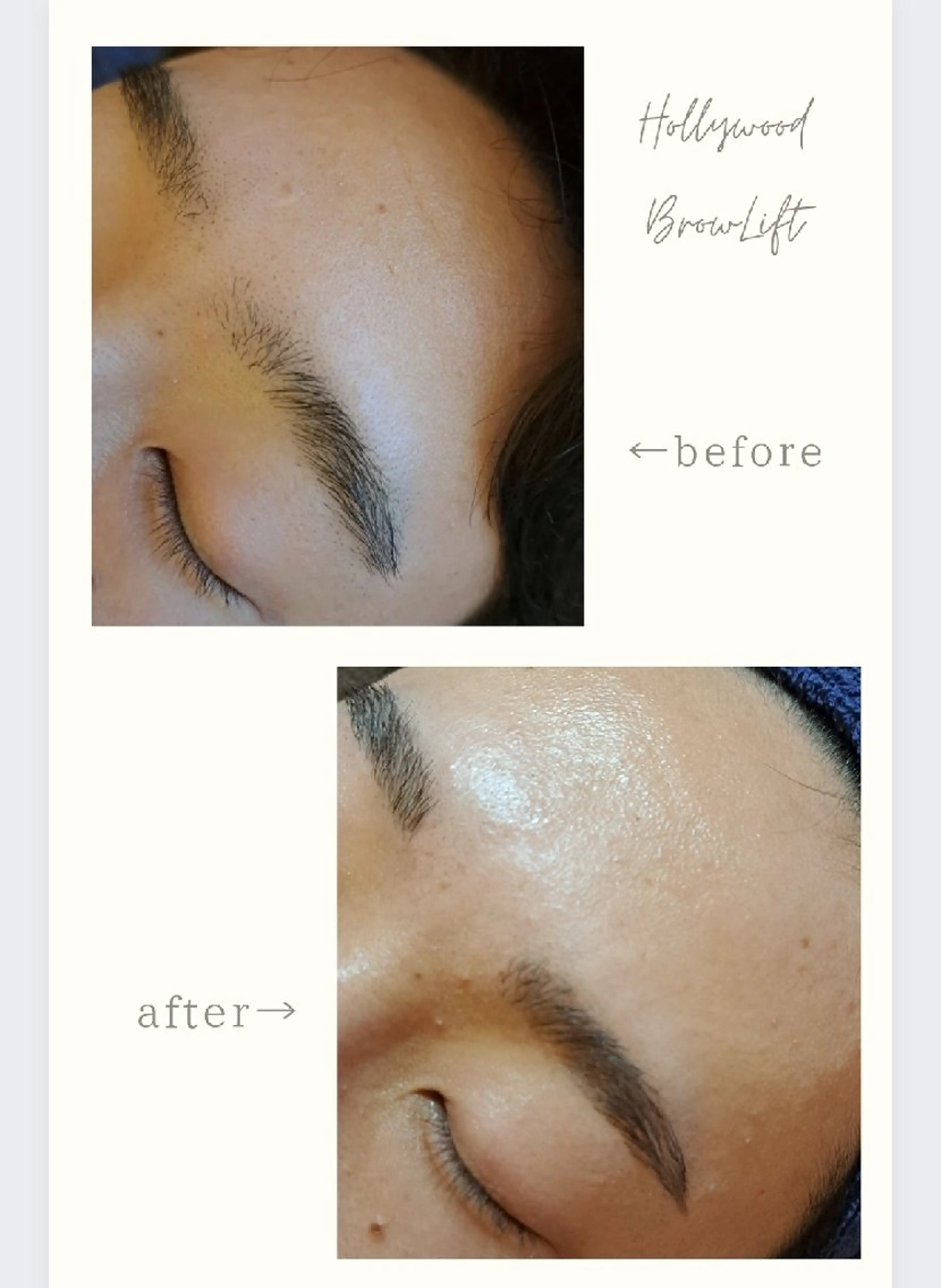 アイブロウ ハリウッドブロウリフト embellir  アンベリール　の眉毛・アイブロウイメージ