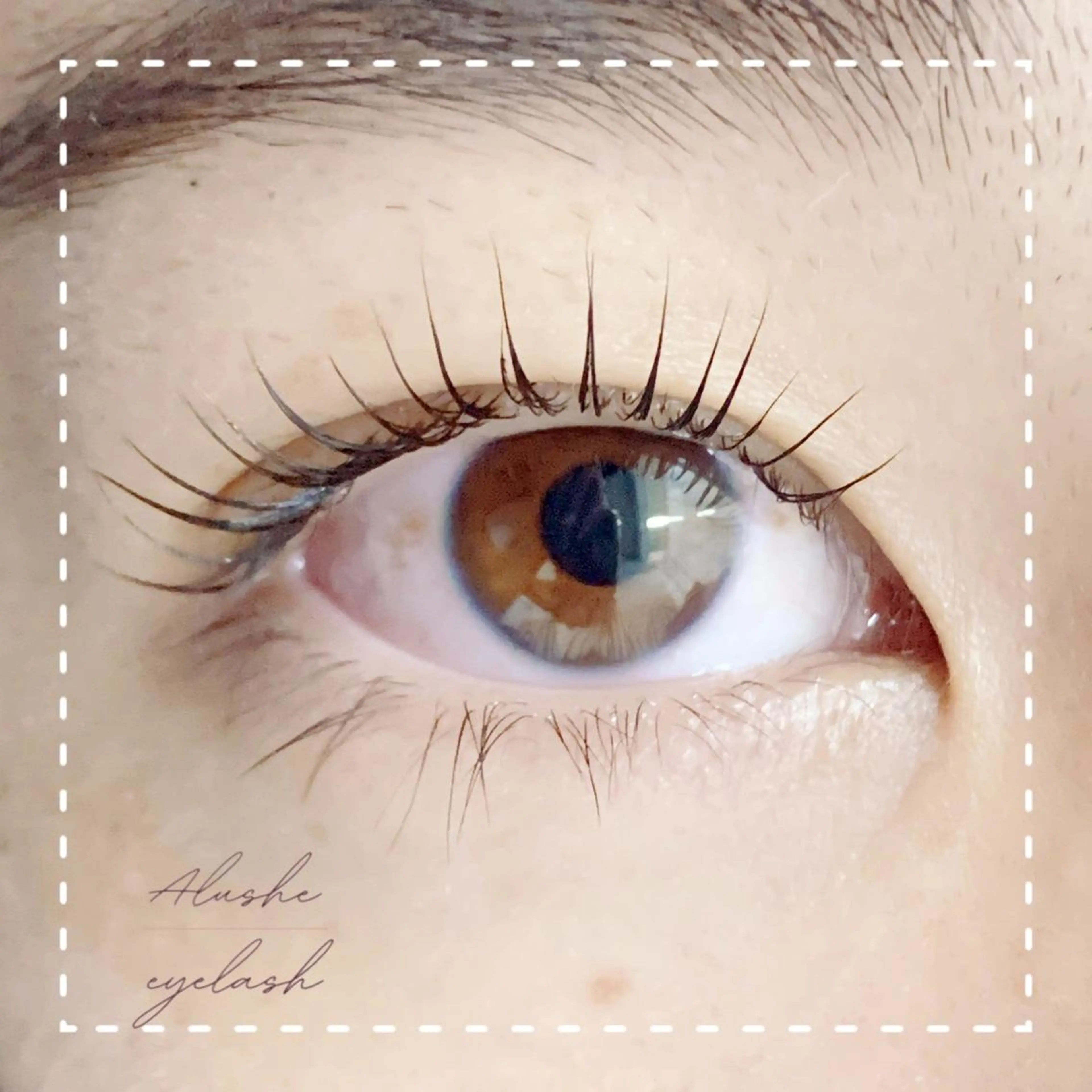 パーマ マツパ ⁺˚･༓☾アルーシェ みゆり☽༓･˚⁺のマツエク・マツパデザイン