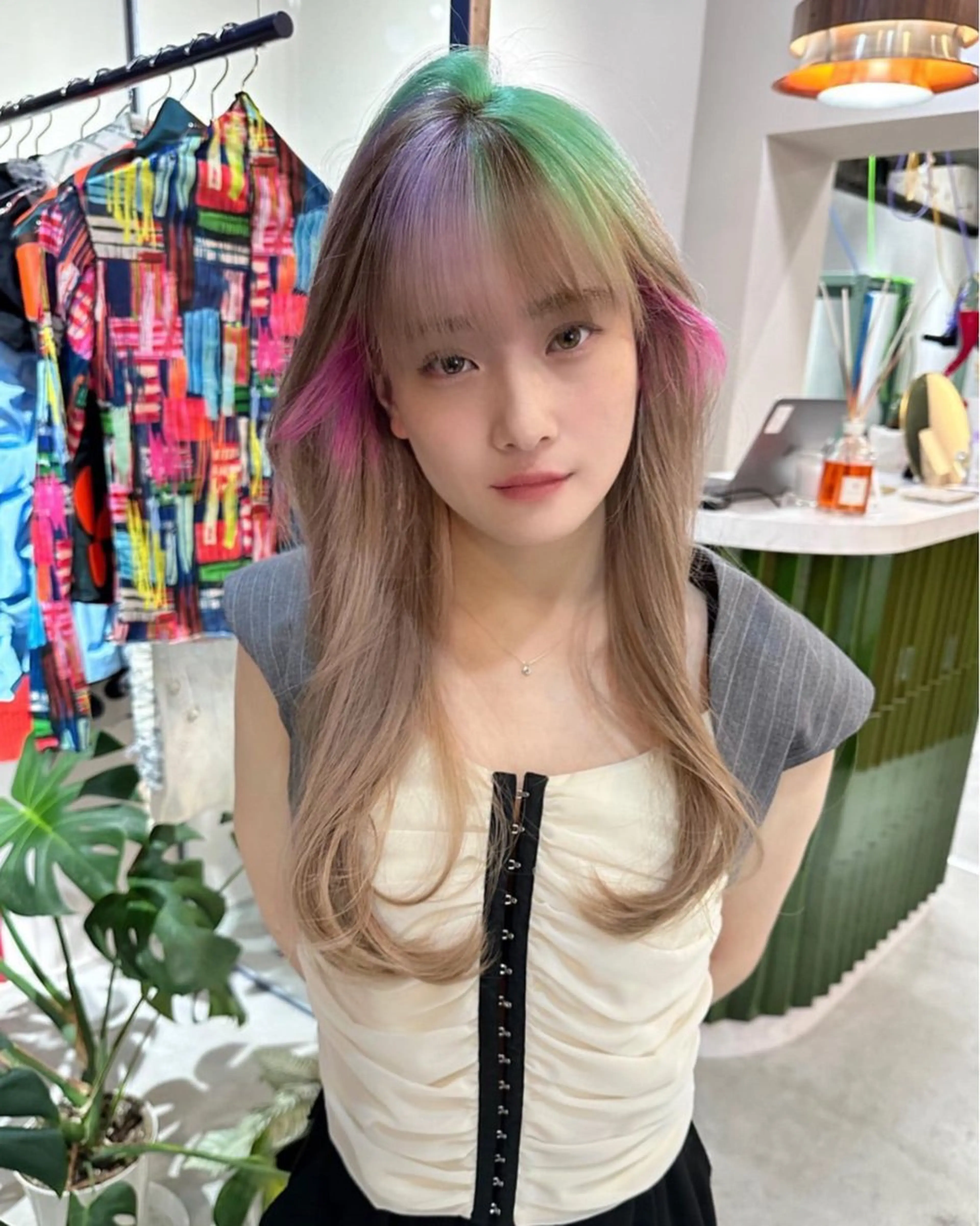 ロング カラー ナチュラル・ハイトー ン🏆HINOKIのヘアスタイル