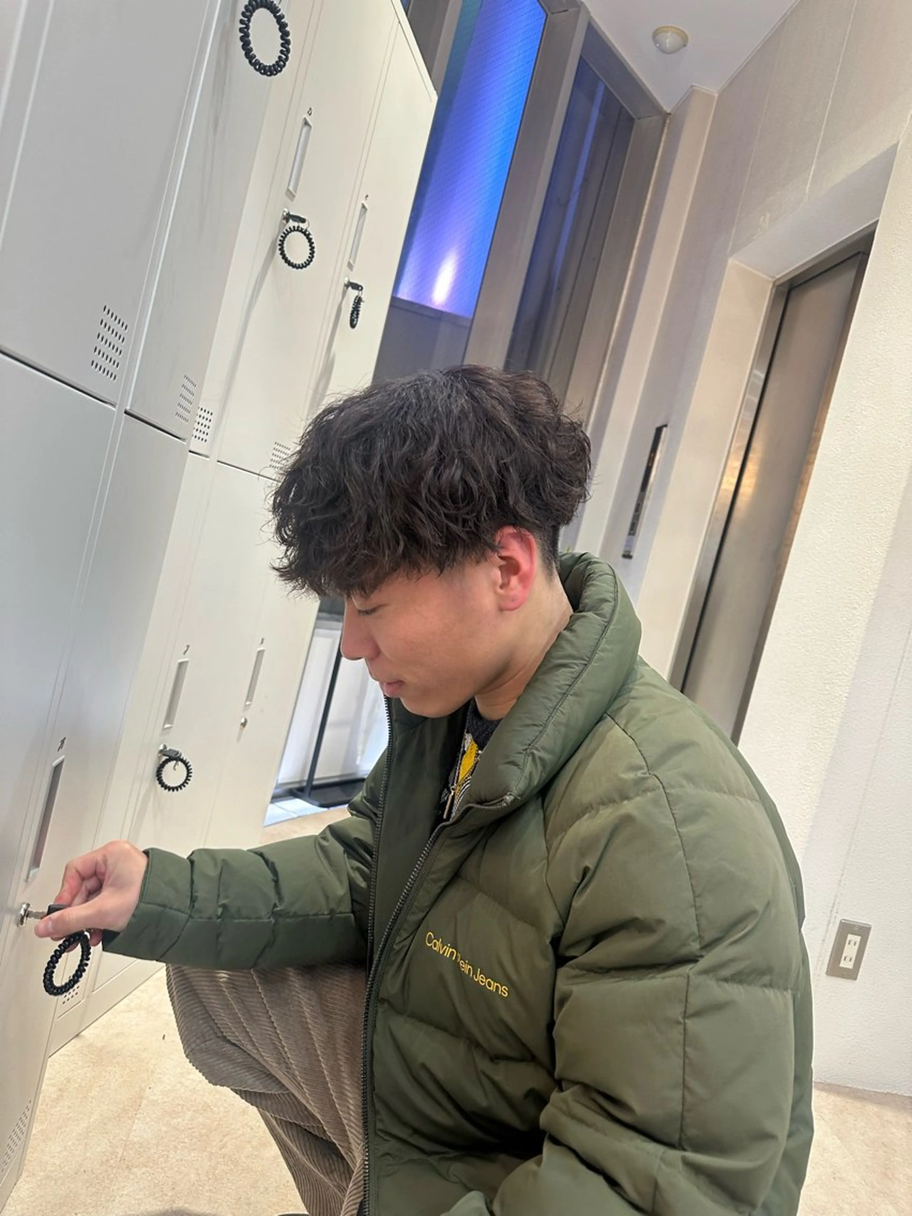 パーマ メンズ little通町筋所属・村上 朝陽のヘアスタイル