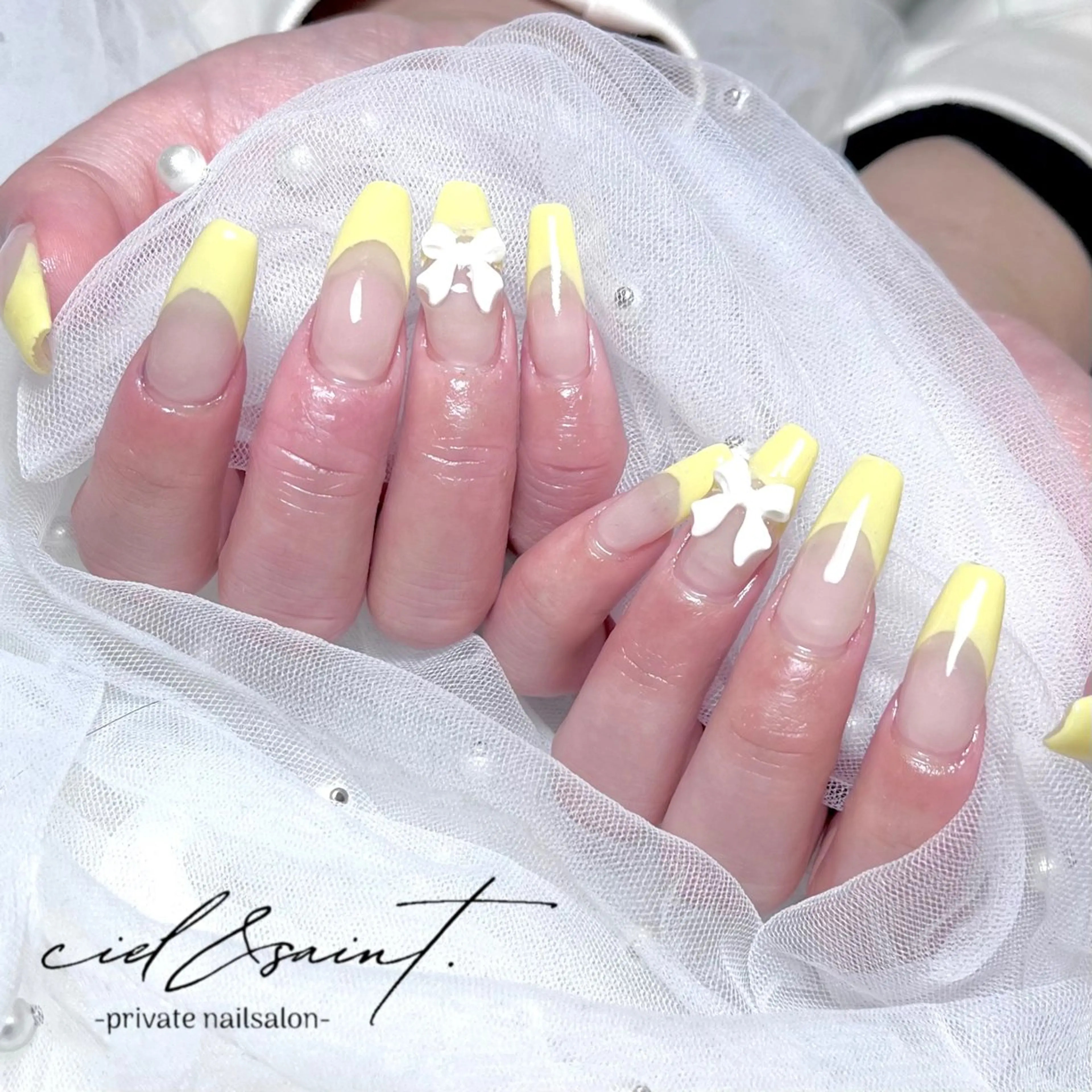 ネイル ハンドネイル nail salon ciel&saintのネイルデザイン