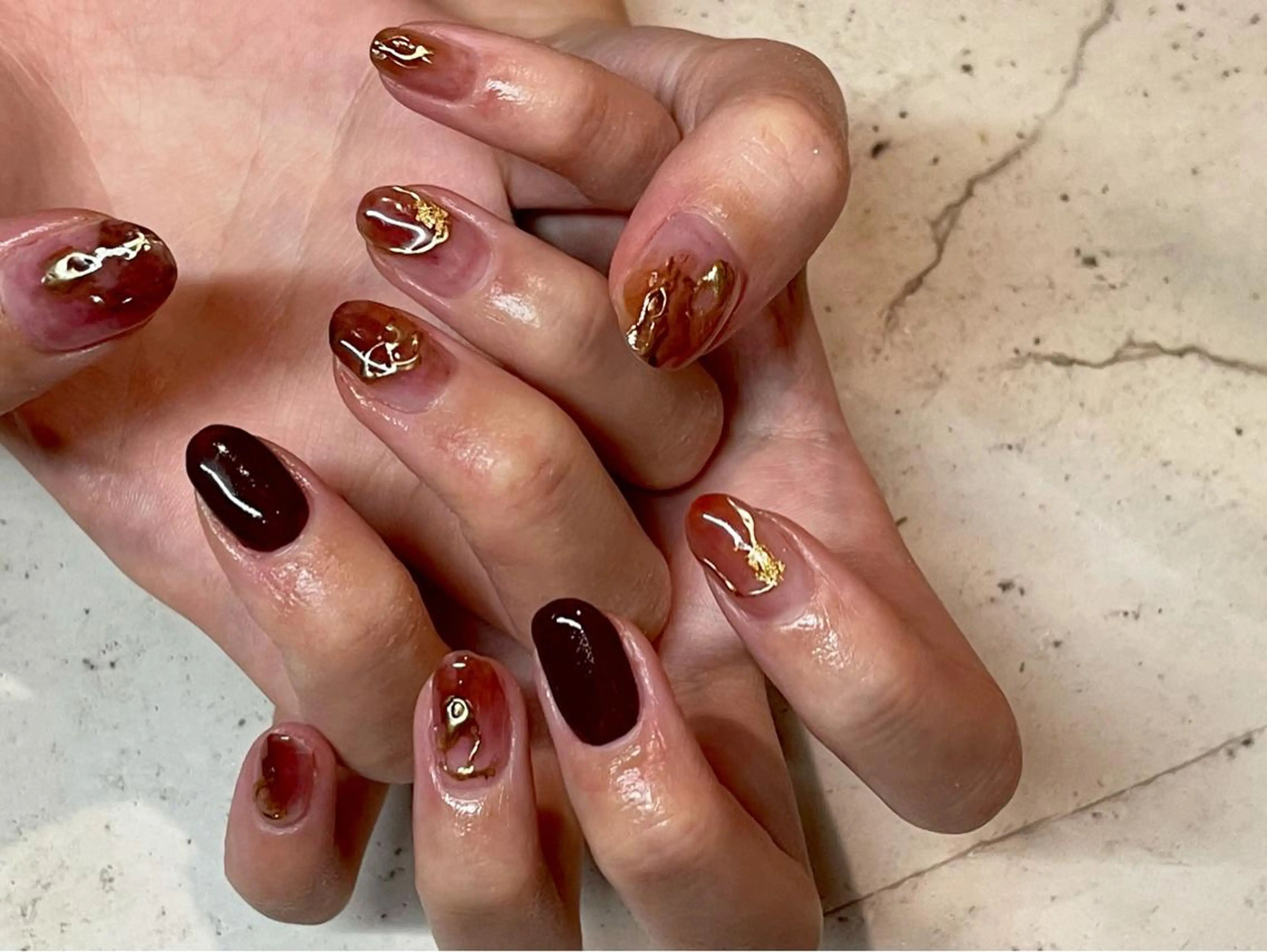 ネイル オフィスネイル ハンドネイル nail salon Lumiereのネイルデザイン