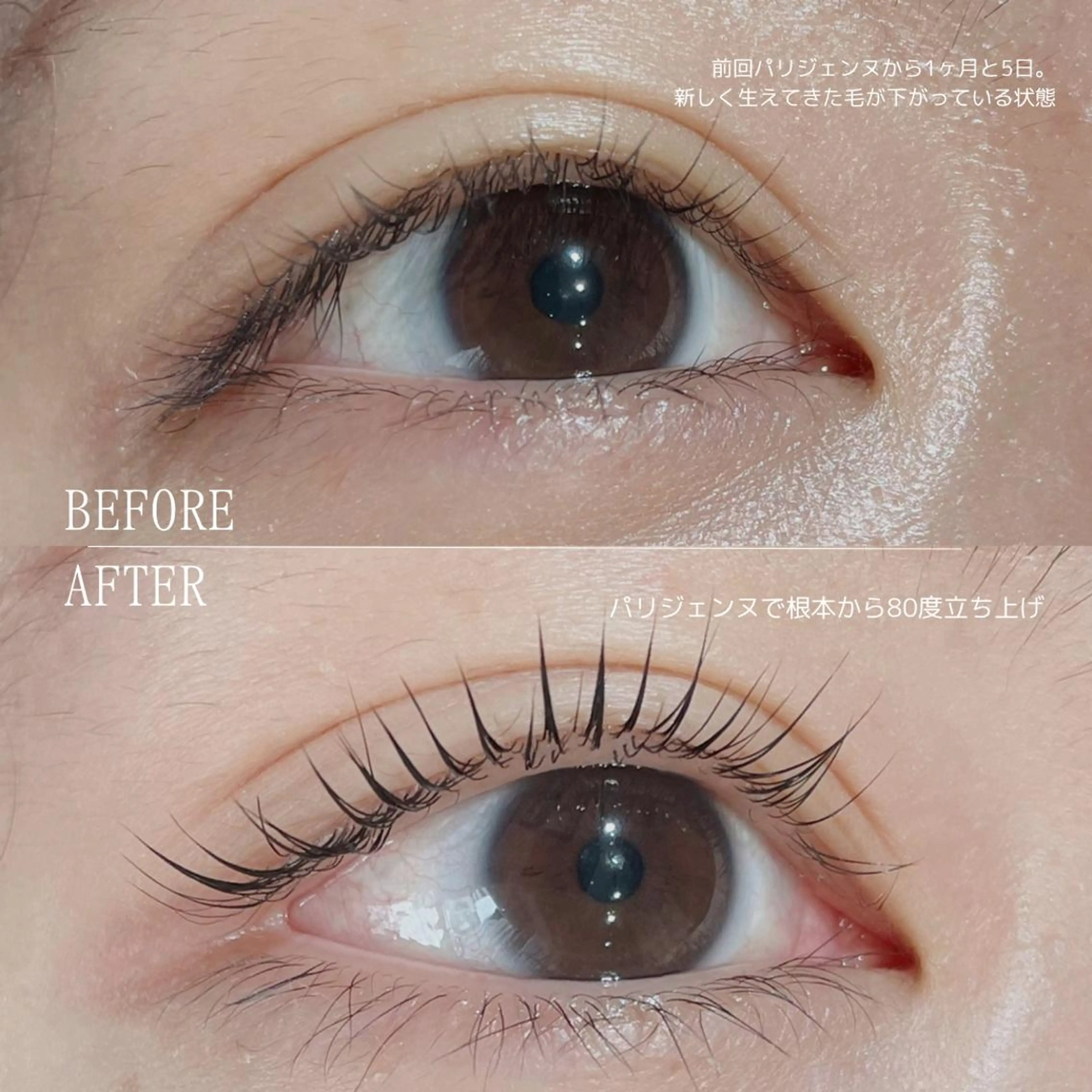 マツエク・マツパ Aim NAIL&EYELASH.BROW立花店所属・Aim立花店 Mihoのマツエク・マツパデザイン