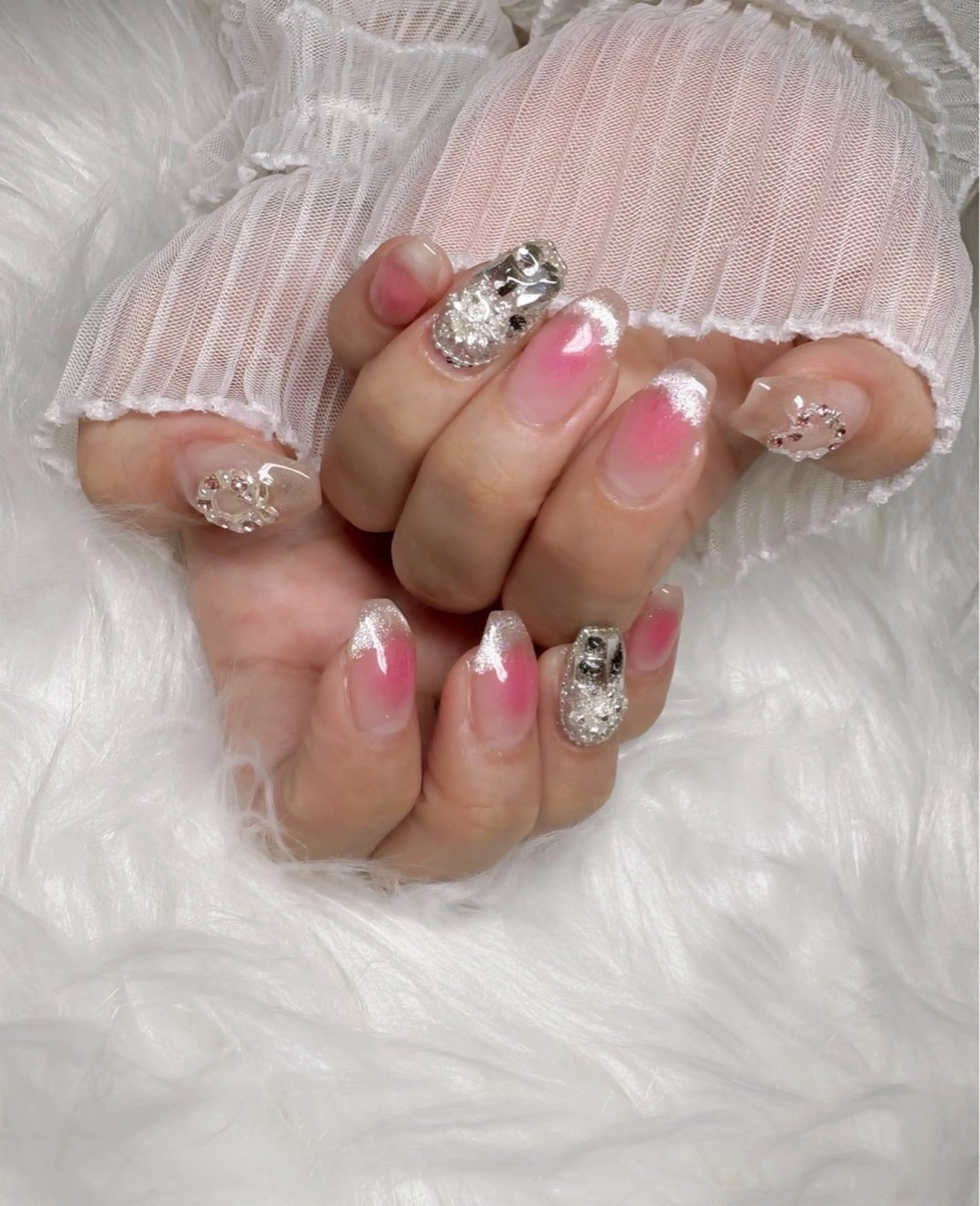 ネイル チークネイル ハンドネイル Nail Salon macherieのネイルデザイン