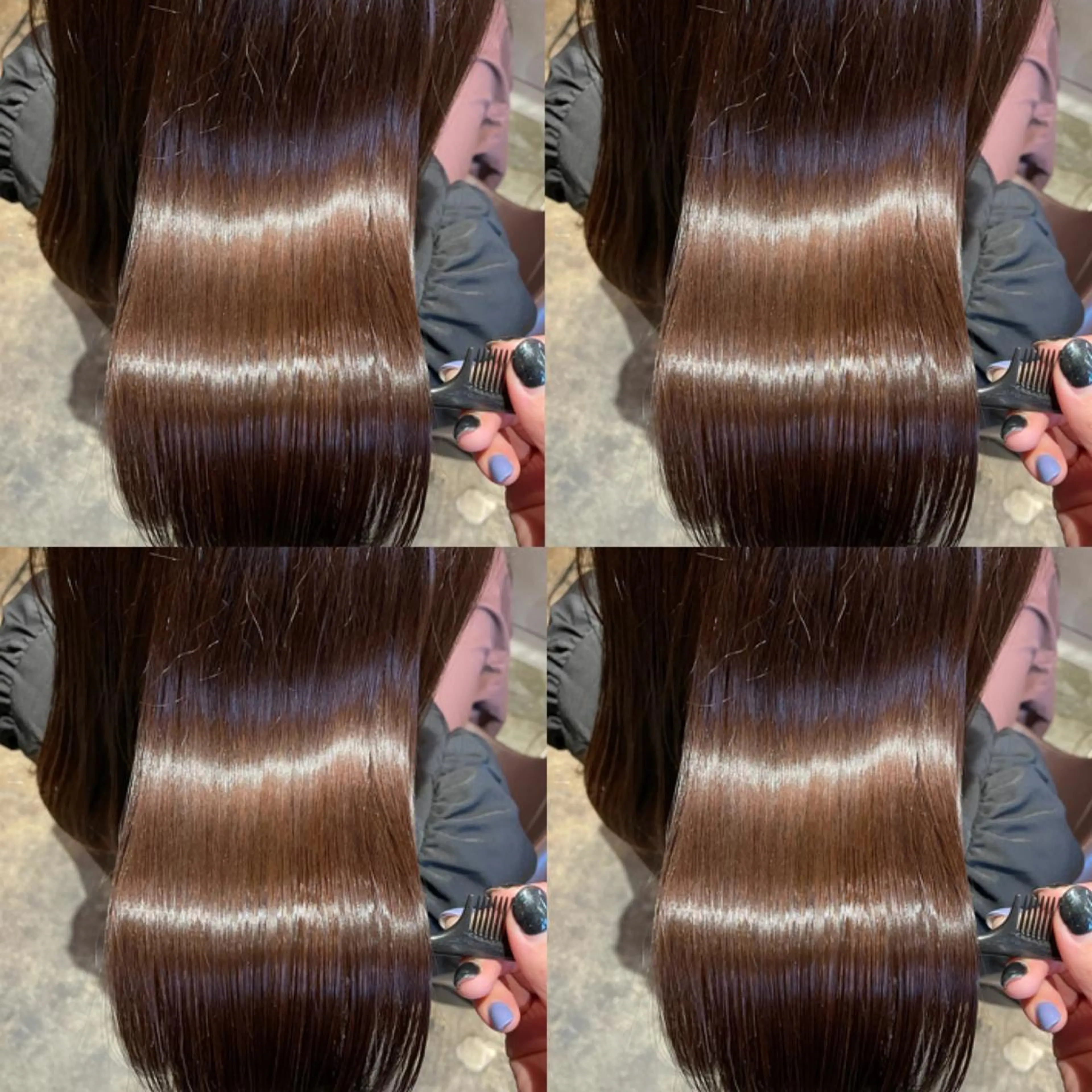 セミロング カラー Minami. 🩵 再現性特化ヘアのヘアスタイル