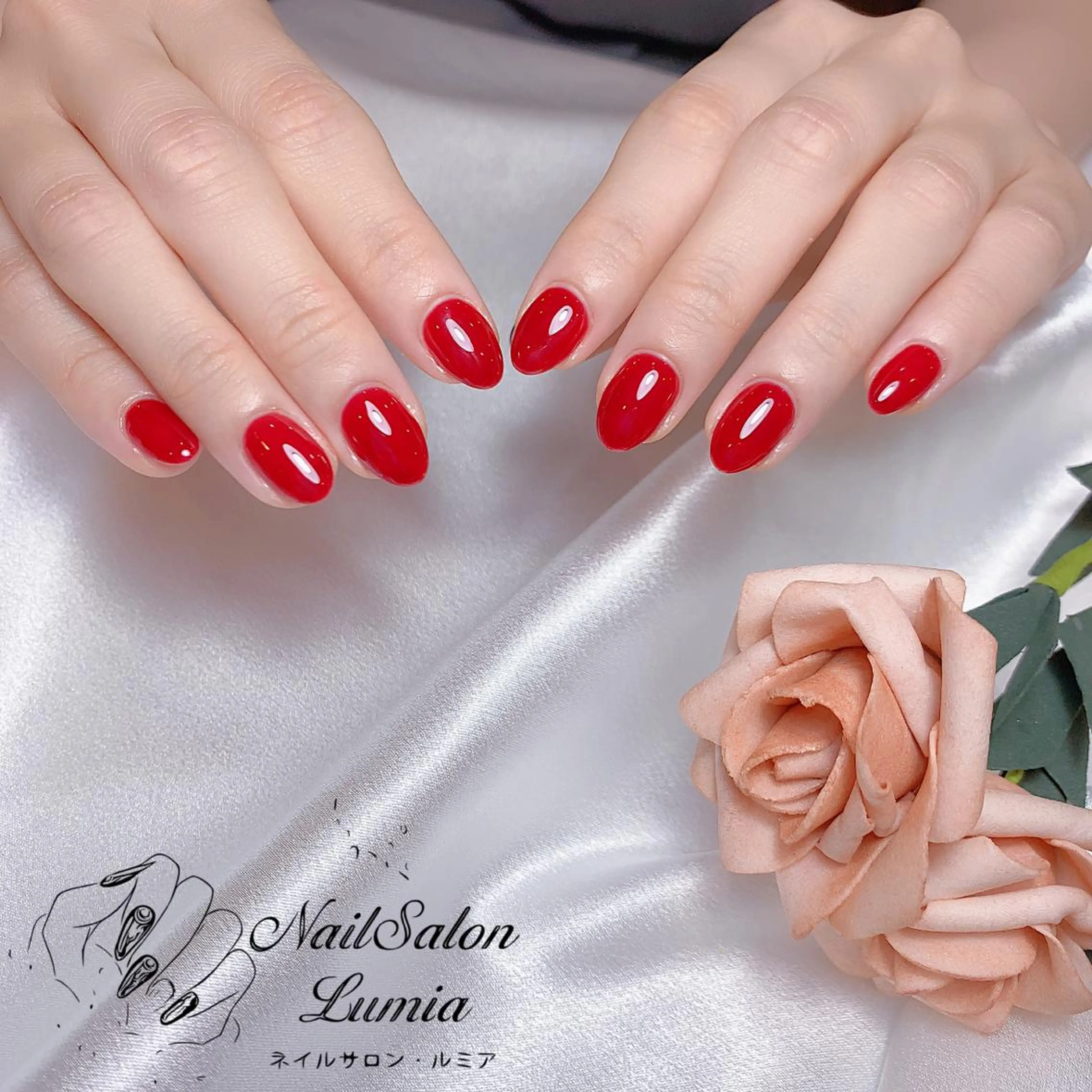 ネイル ハンドネイル ネイルサロン ルミア Lumia 店長のネイルデザイン