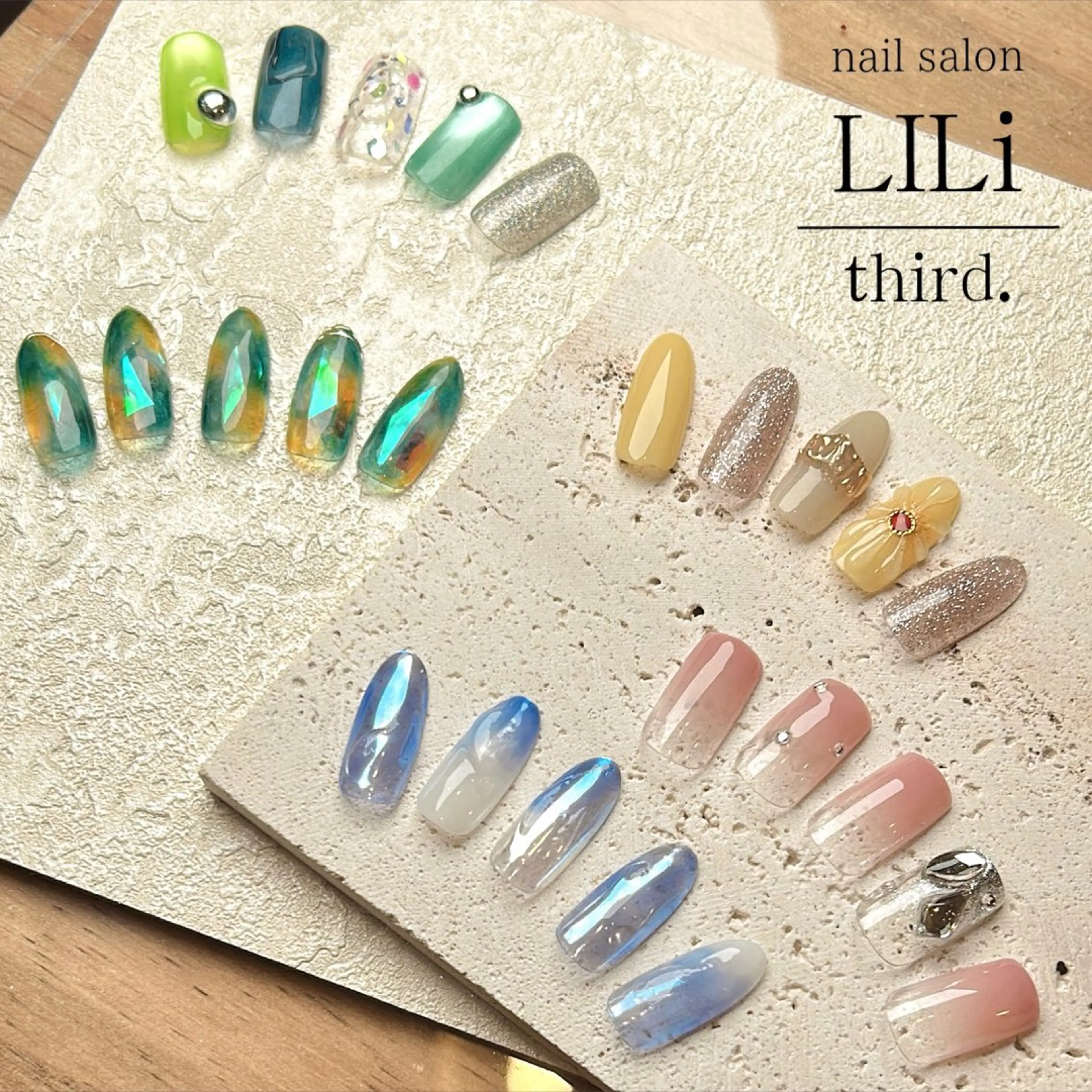 ネイル nail salon LILi third.所属・Saya ᵕ̈*のネイルデザイン