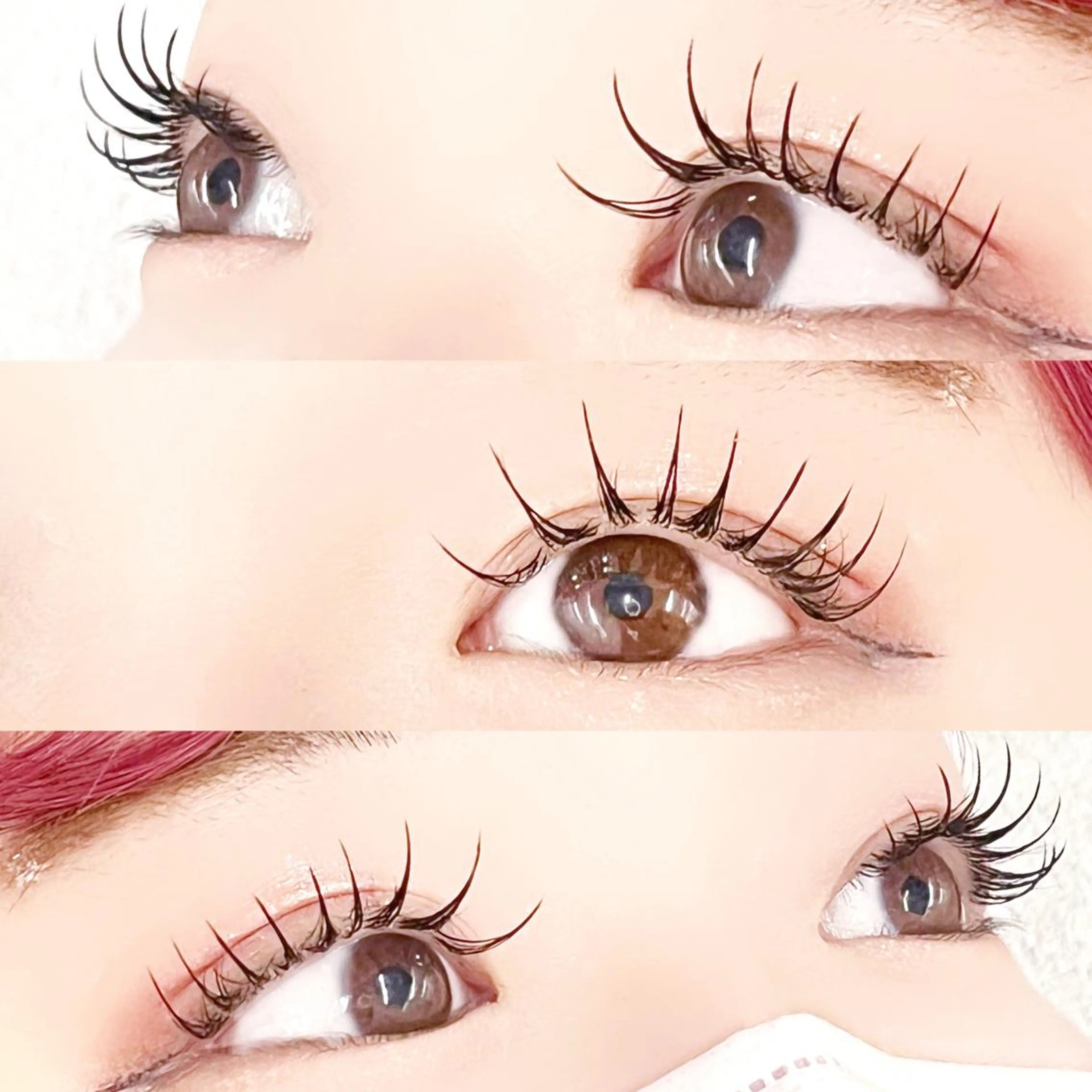 マツエク・マツパ フラットラッシュ ゆいな 💖のマツエク・マツパデザイン