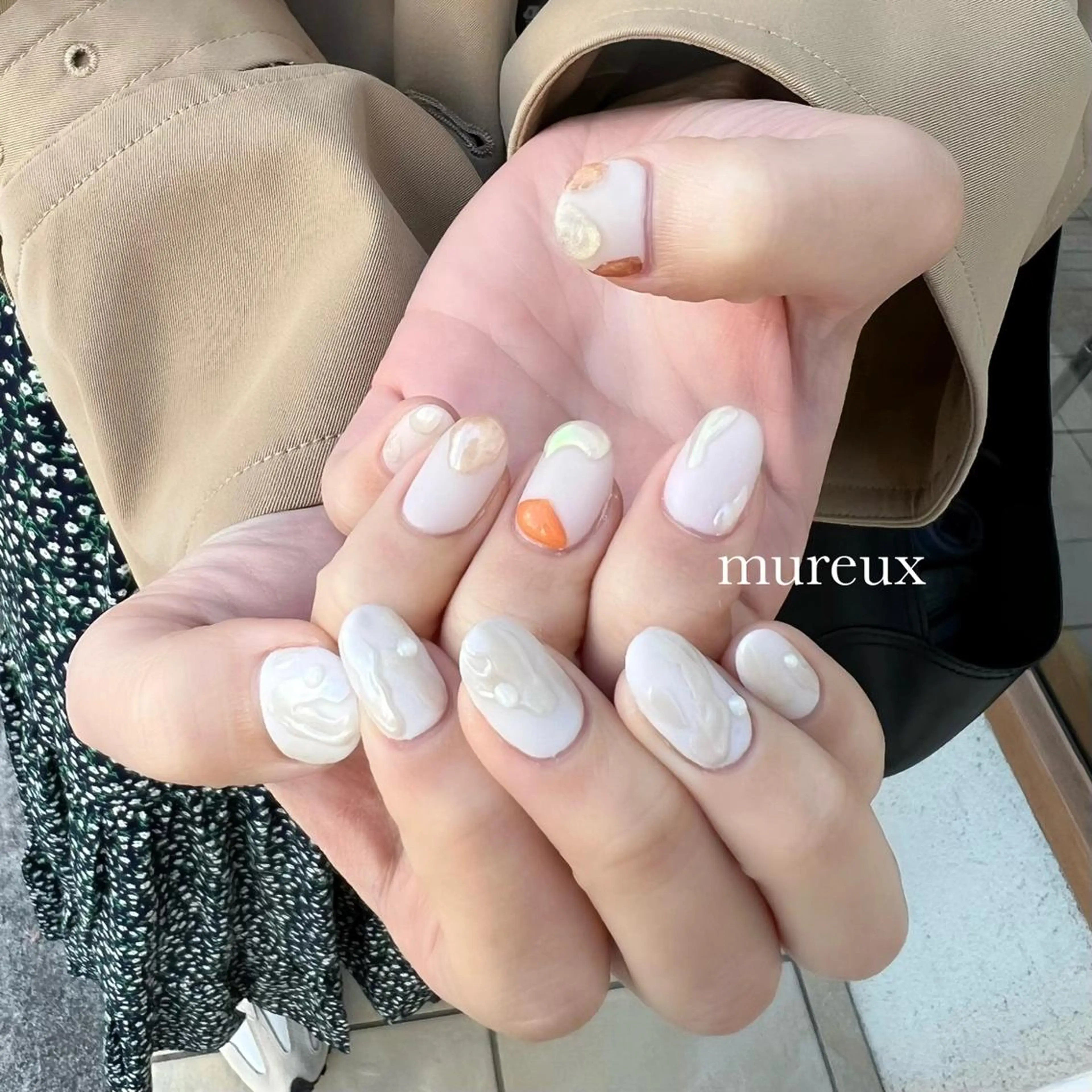 ネイル ハンドネイル mureux ∵ayakaのネイルデザイン