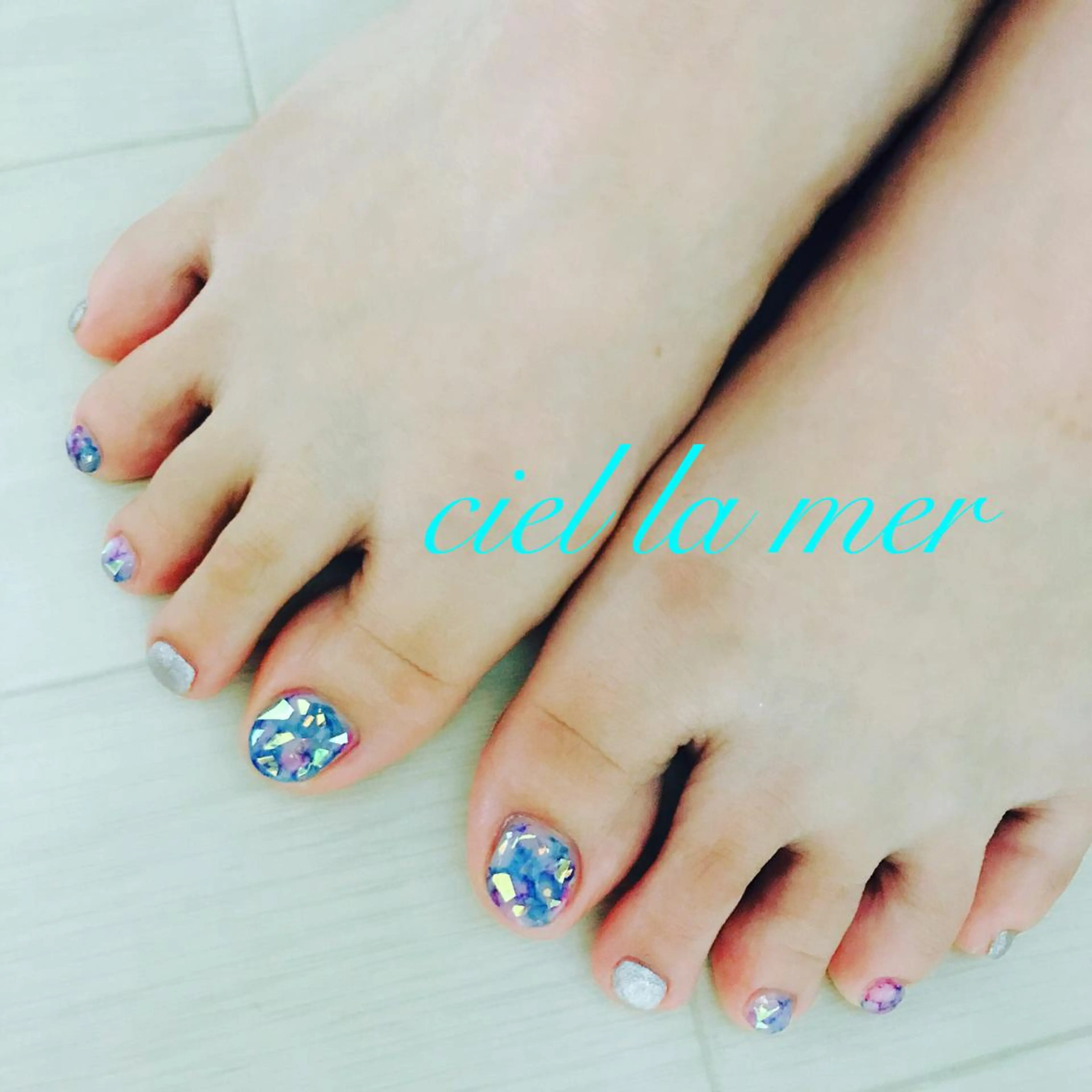 ネイル フットネイル ciel la merのネイルデザイン