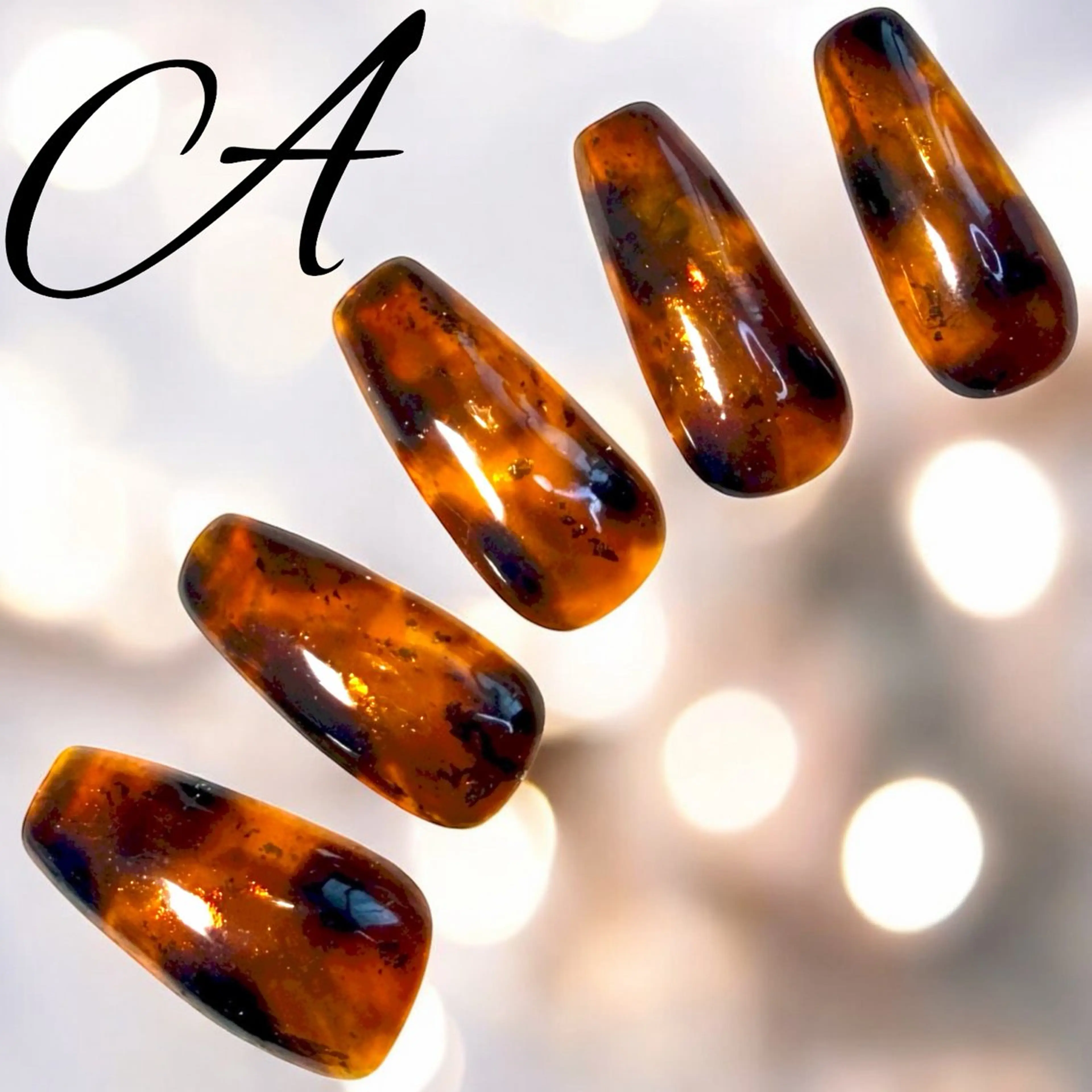 ネイル フラッシュネイル マグネットネイル ワンカラーネイル ハンドネイル K. yu-kaのネイルデザイン