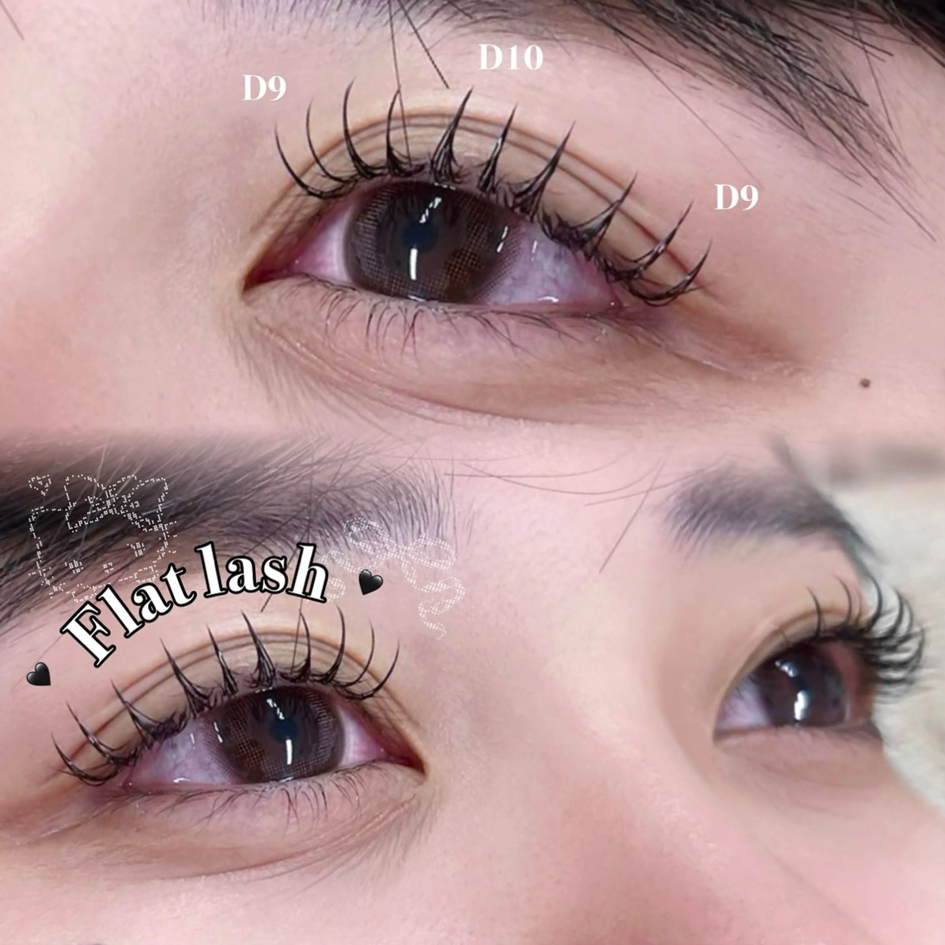 【初回オフ無料♬.*ﾟ】🖤フラットラッシュ上120本🖤  《 国分寺🐾》の写真