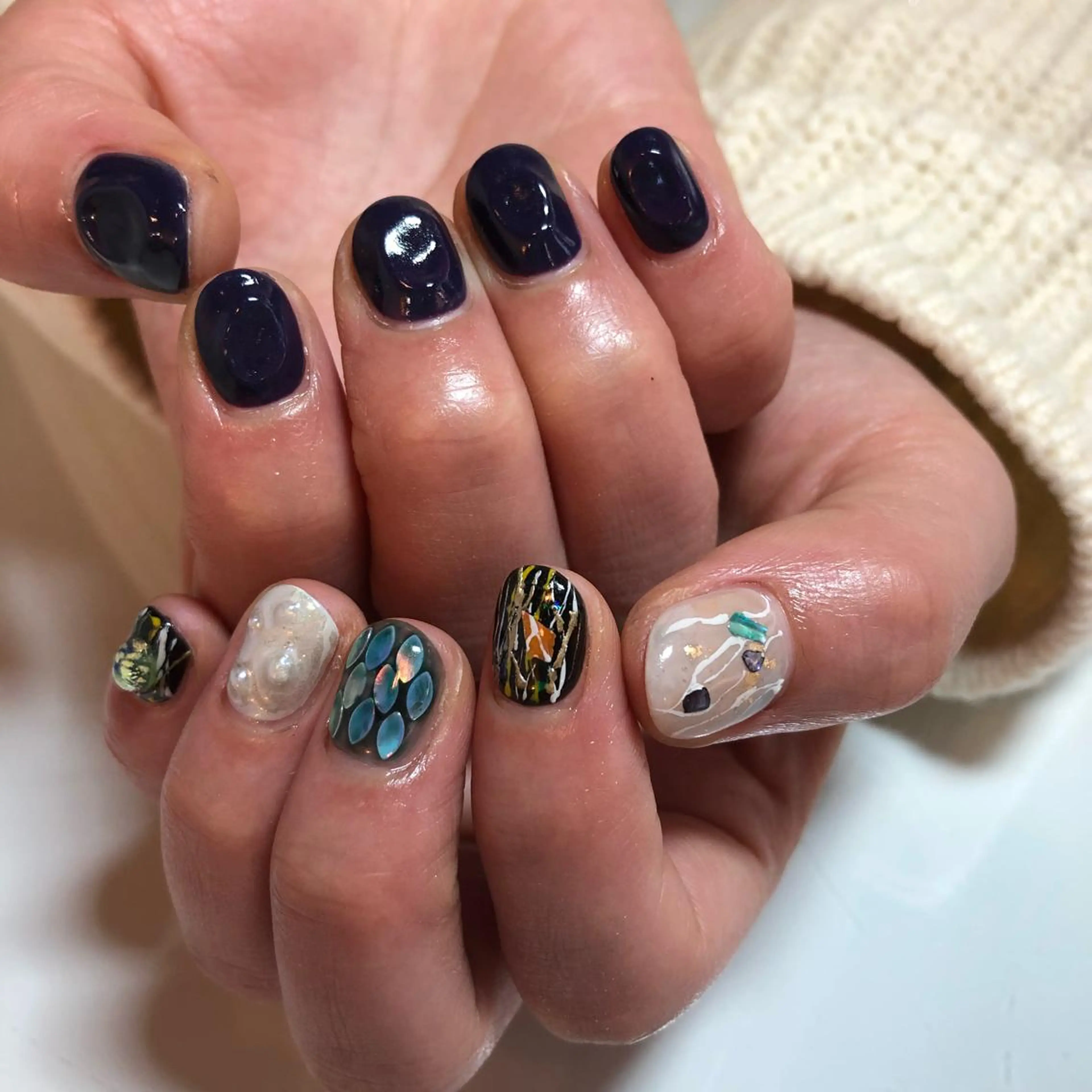 ネイル g-up nail所属・米田 律子のネイルデザイン
