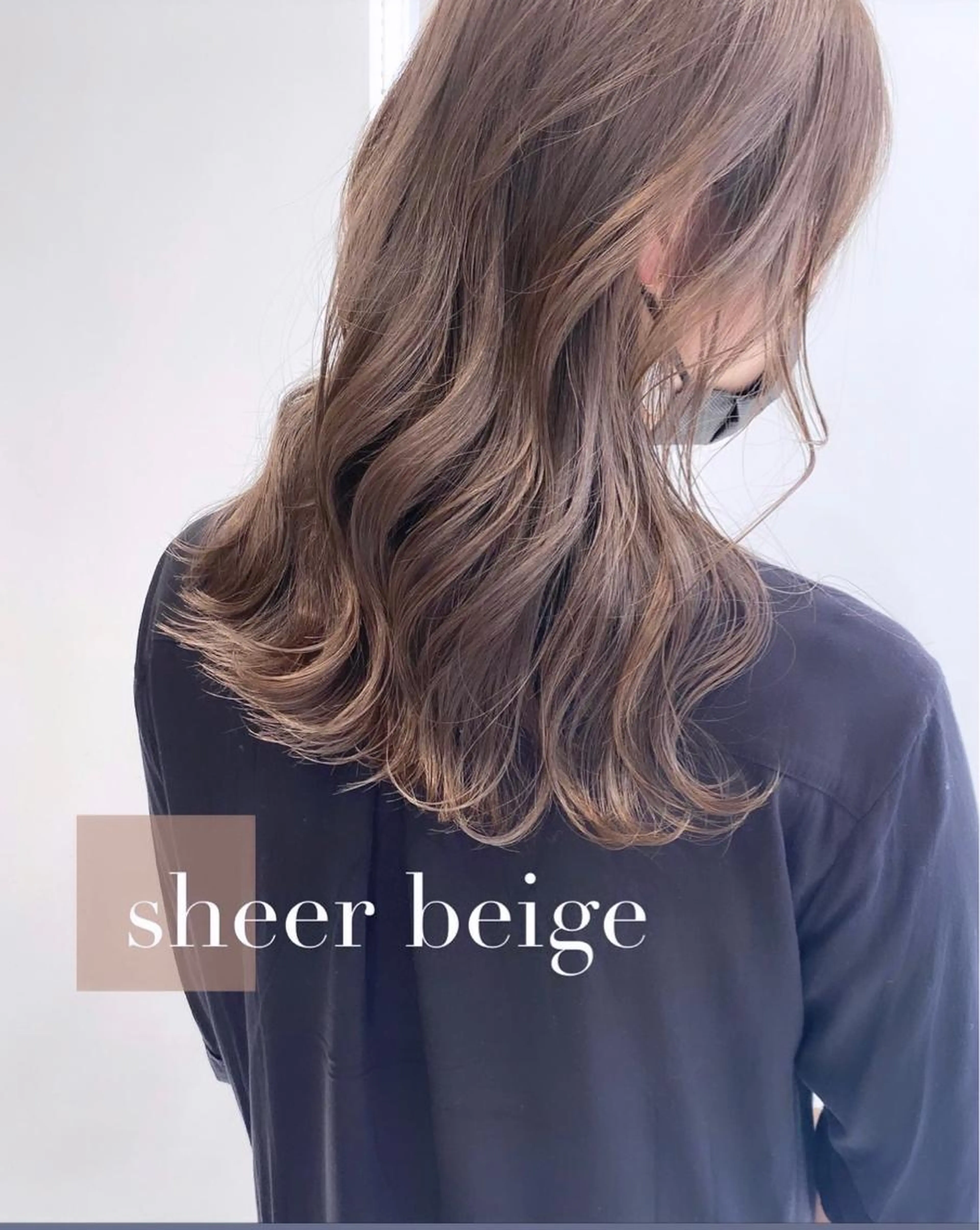 《人気NO.1メニュー》似合わせカット✂︎＋透明感カラー＋2step超音波トリートメント✨の写真