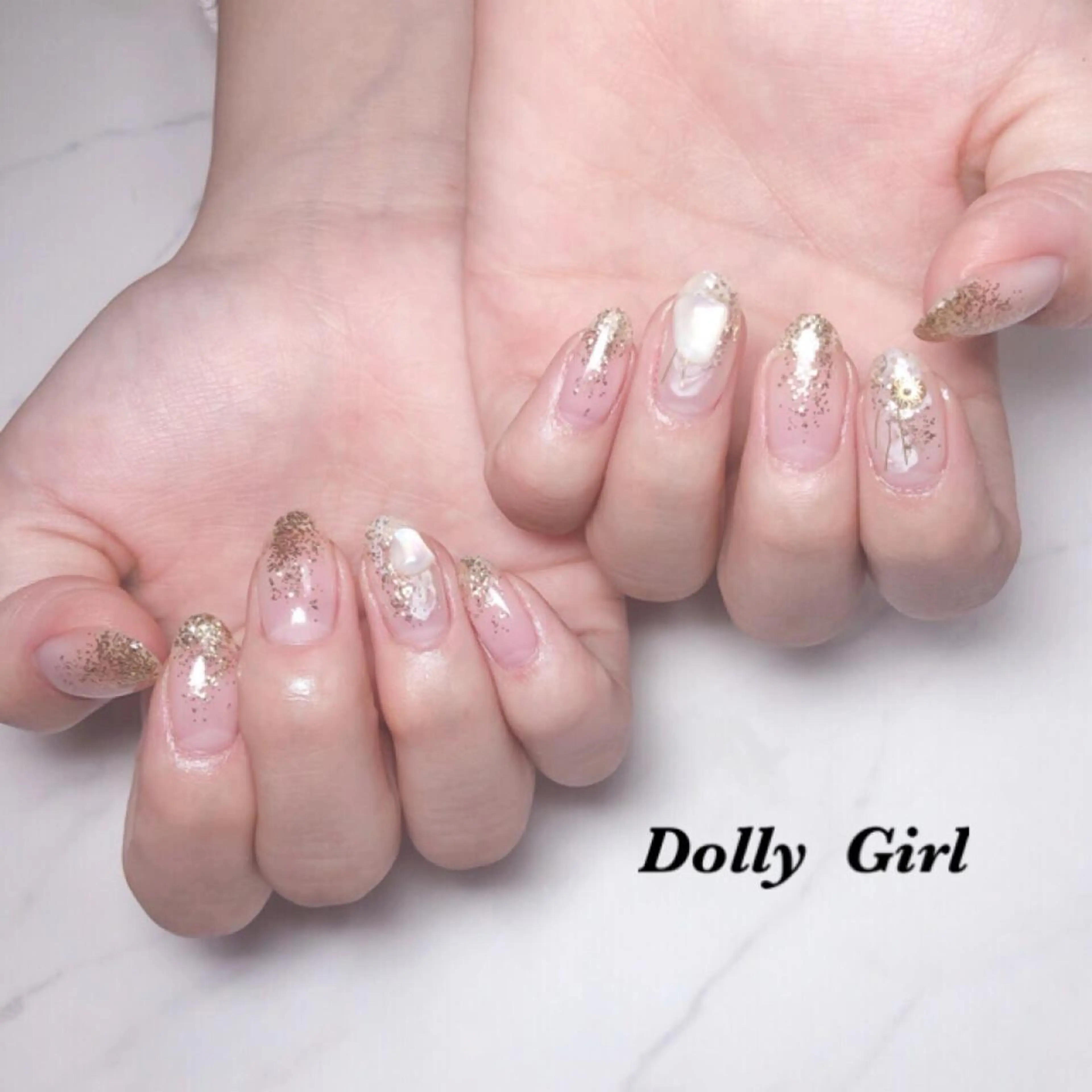 ネイル 個室ネイルサロンDolly  Girl〜ドーリーガール〜所属・DollyGirl KYOKOのネイルデザイン