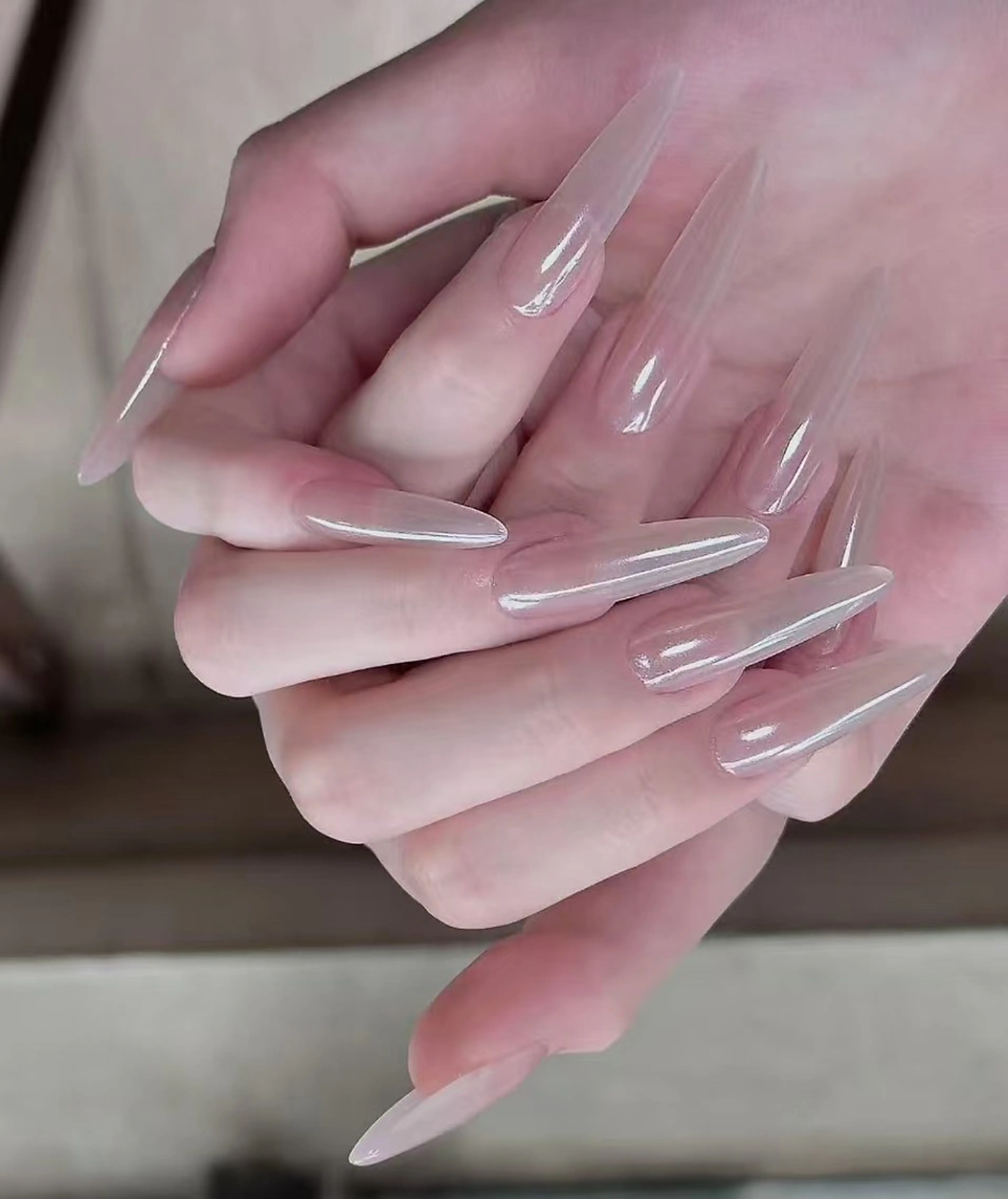 ネイル オーロラネイル フラワーネイル フットネイル フレンチネイル ジェルネイル ハンドネイル BabyYouMi ねねのネイルデザイン