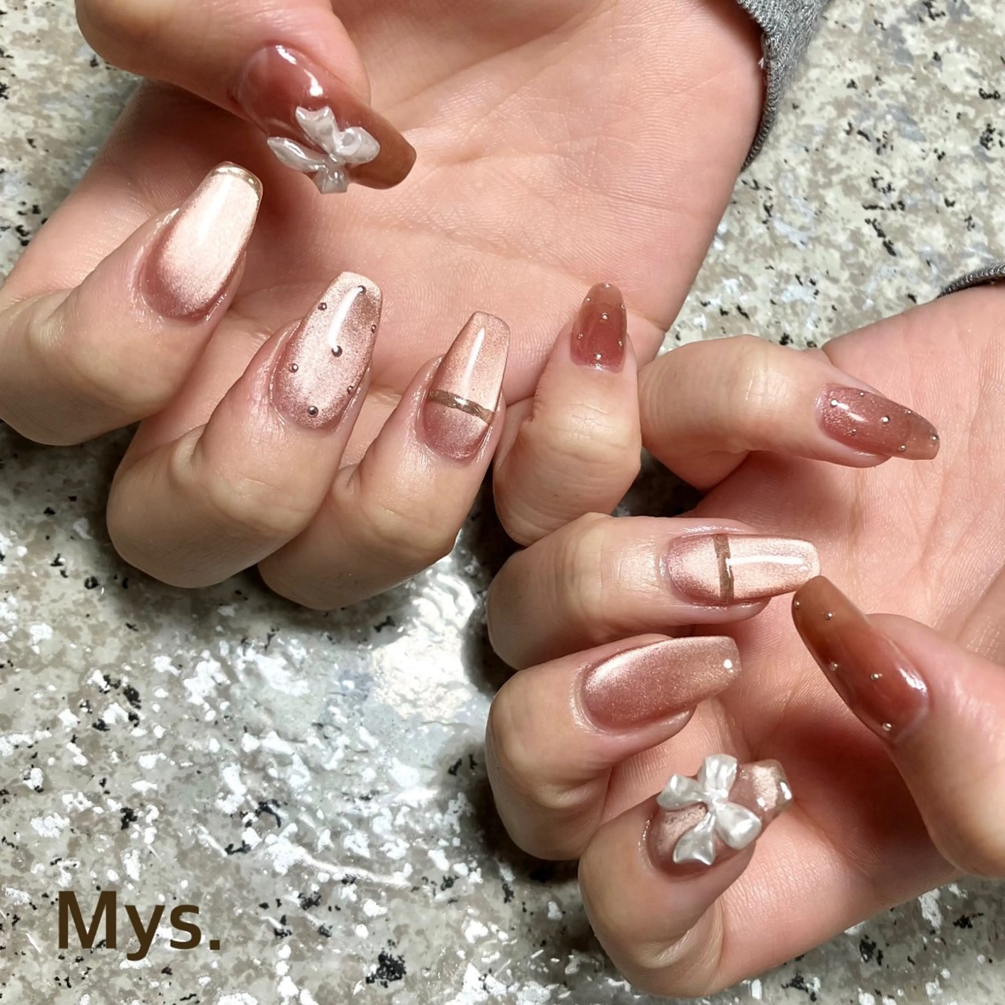 ネイル ハンドネイル Mys. 三上紗紀のネイルデザイン