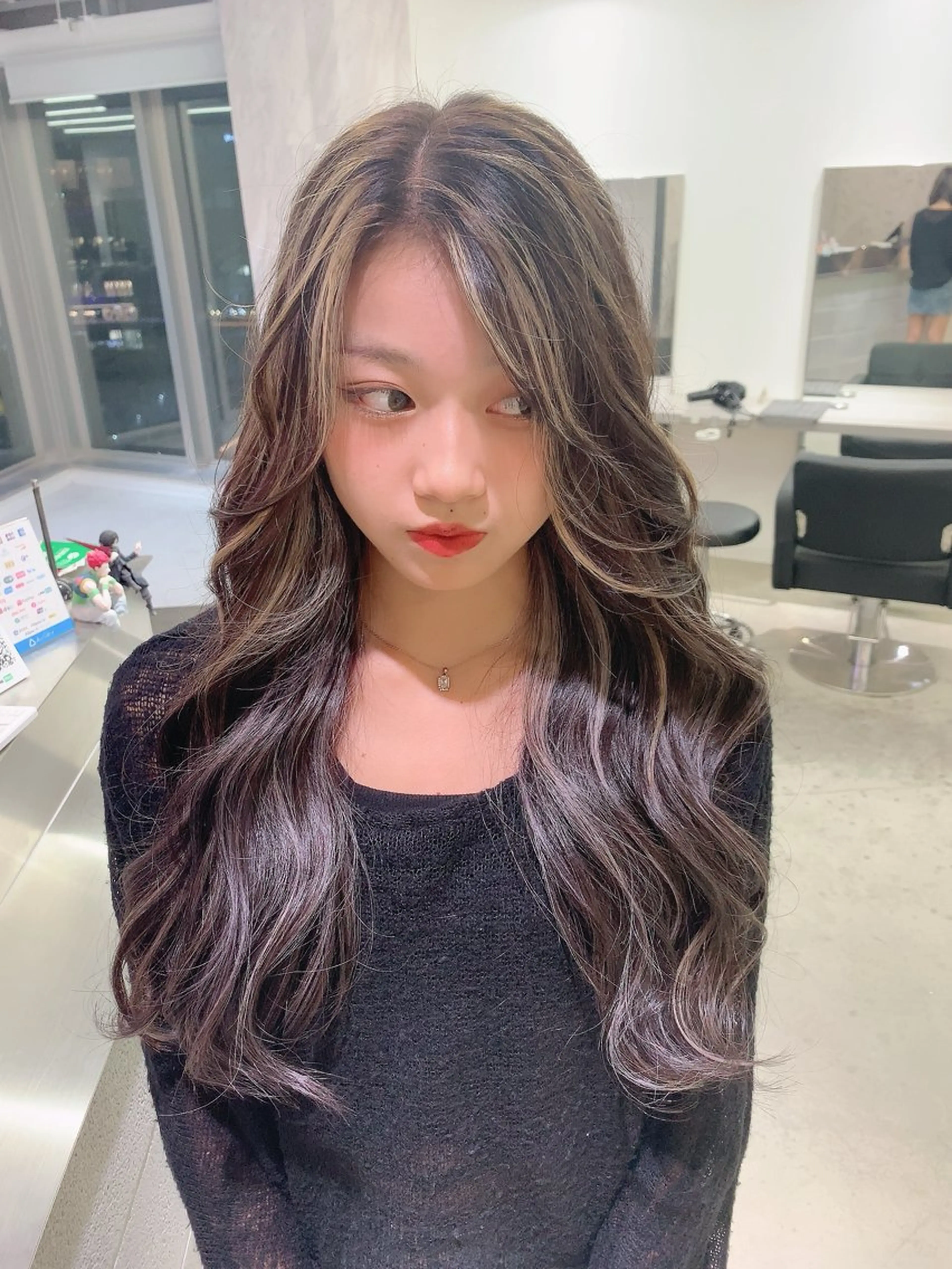 ロング カラー ヘアカラー 【副店長】DAYS 2nd 久木山湧也のヘアスタイル