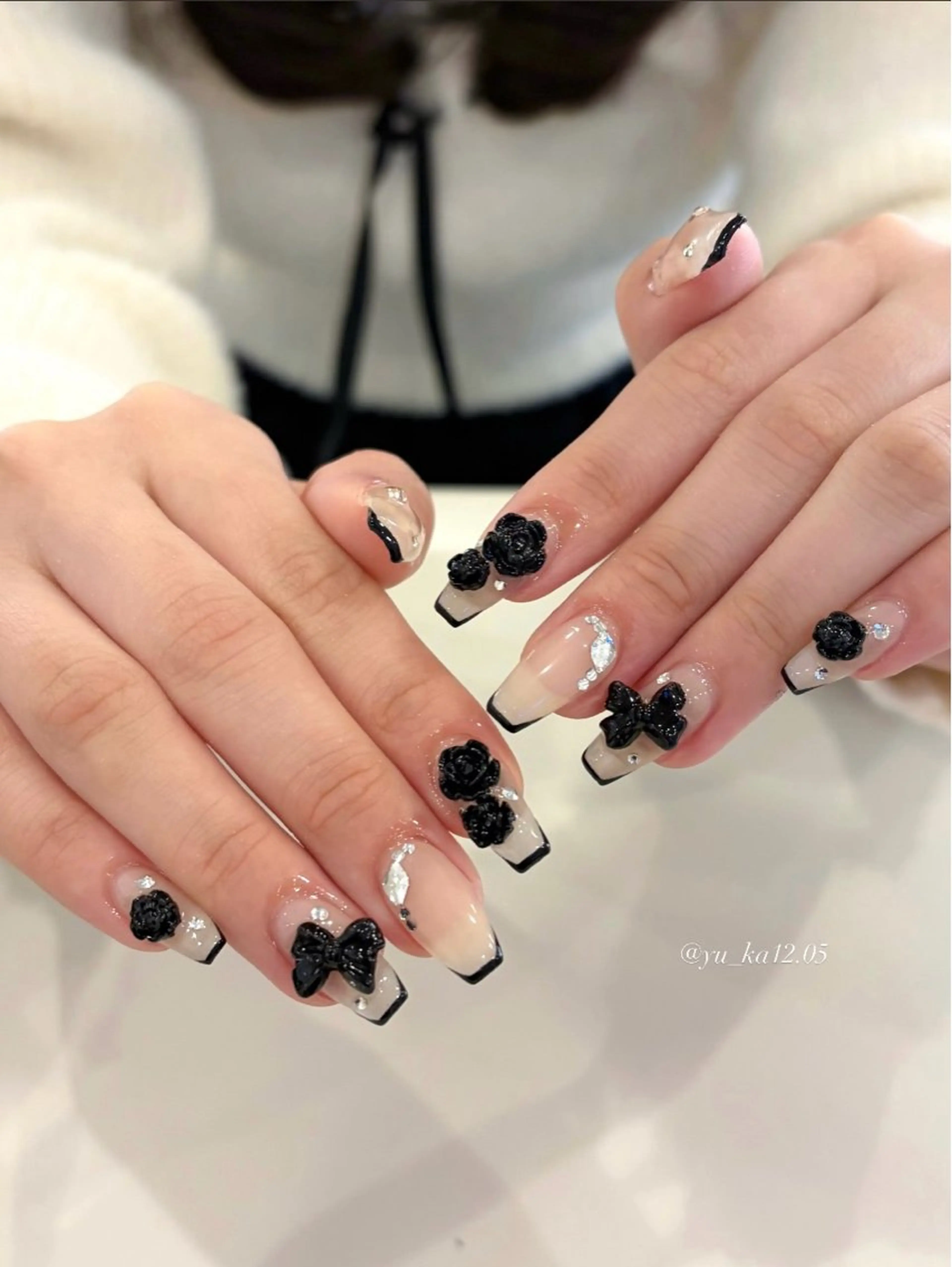 ネイル ハンドネイル 岡崎 佑香のネイルデザイン