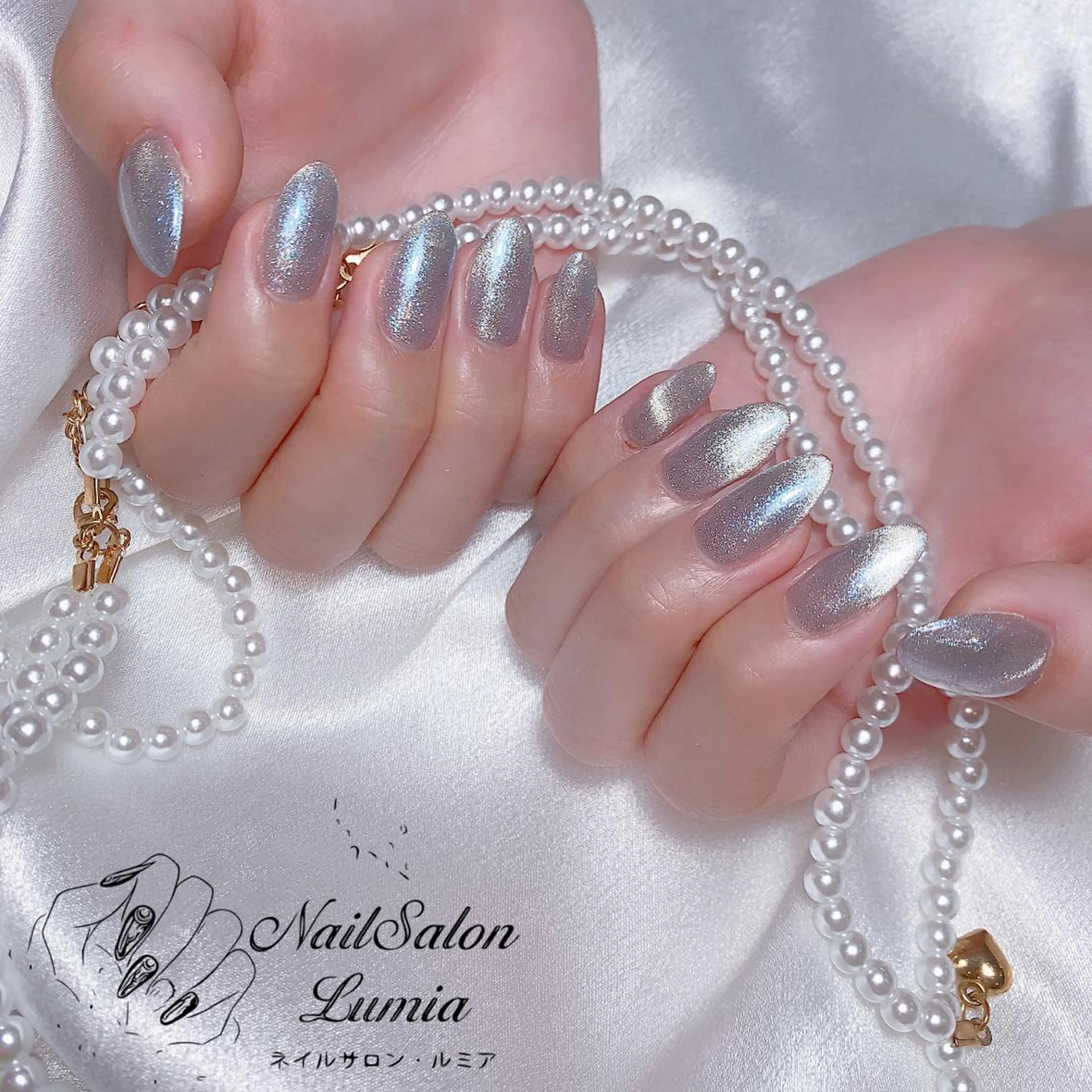 ネイル ハンドネイル ネイルサロン ルミア Lumia 店長のネイルデザイン