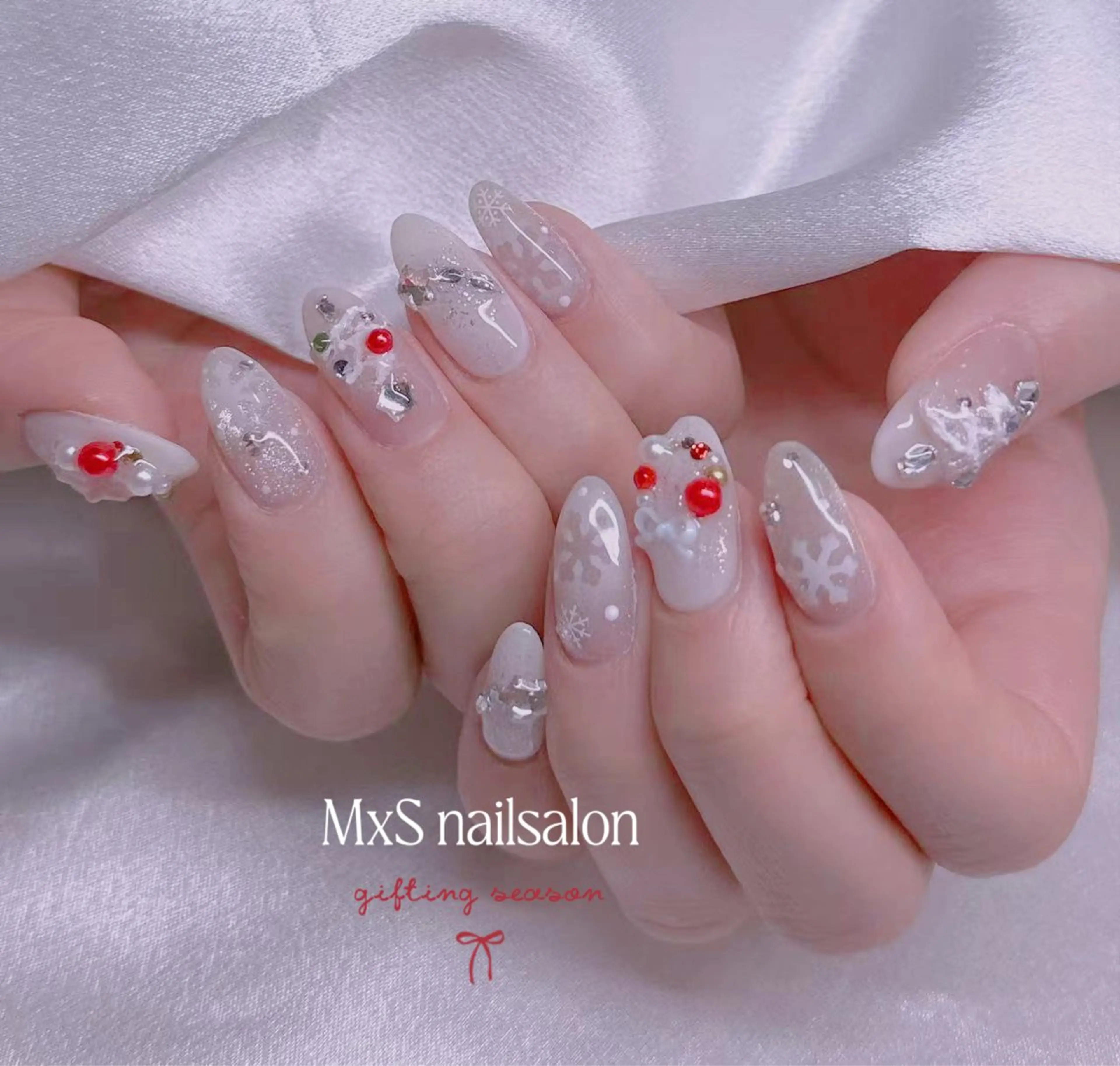 ネイル ハンドネイル 長さだし専門店 M2　rikaのネイルデザイン