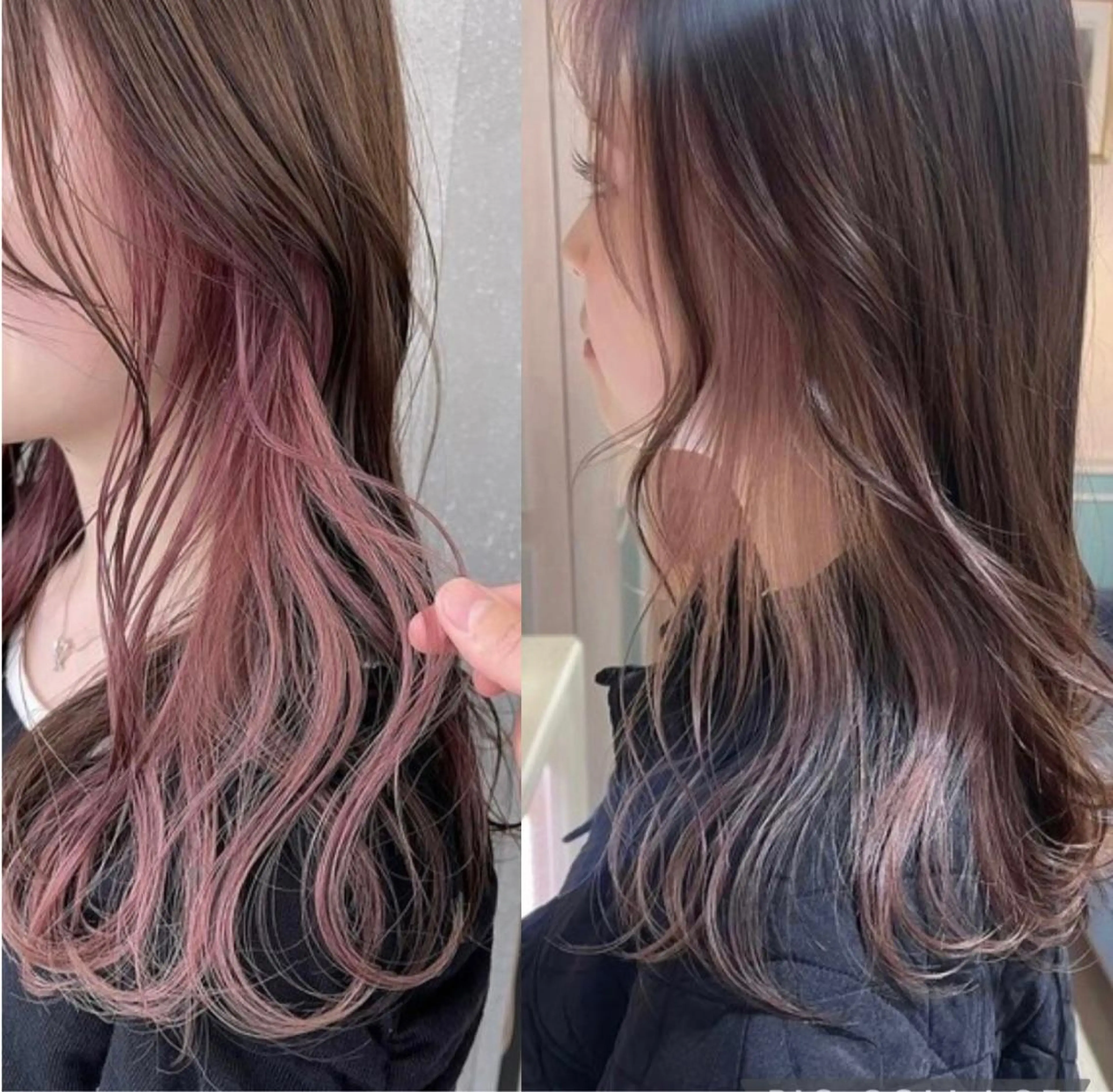 ロング カット ヘアカラー トリートメント 🔴心斎橋髪質改善 鈴木佑弥🔴のヘアスタイル