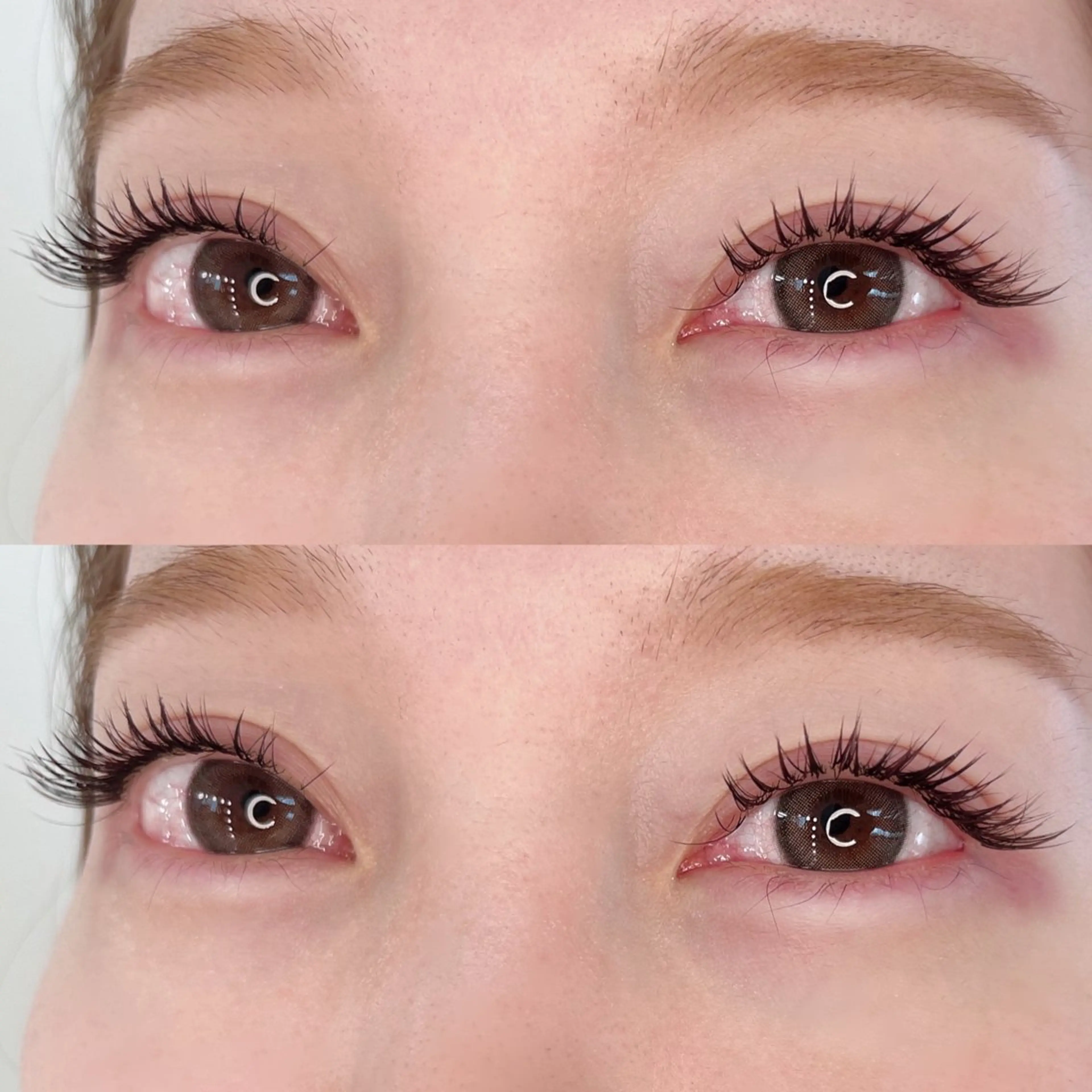 マツエク・マツパ フラットラッシュ Jカール アップワードラッシュ マツエク・マツパ FUKUMOTOのマツエク・マツパデザイン