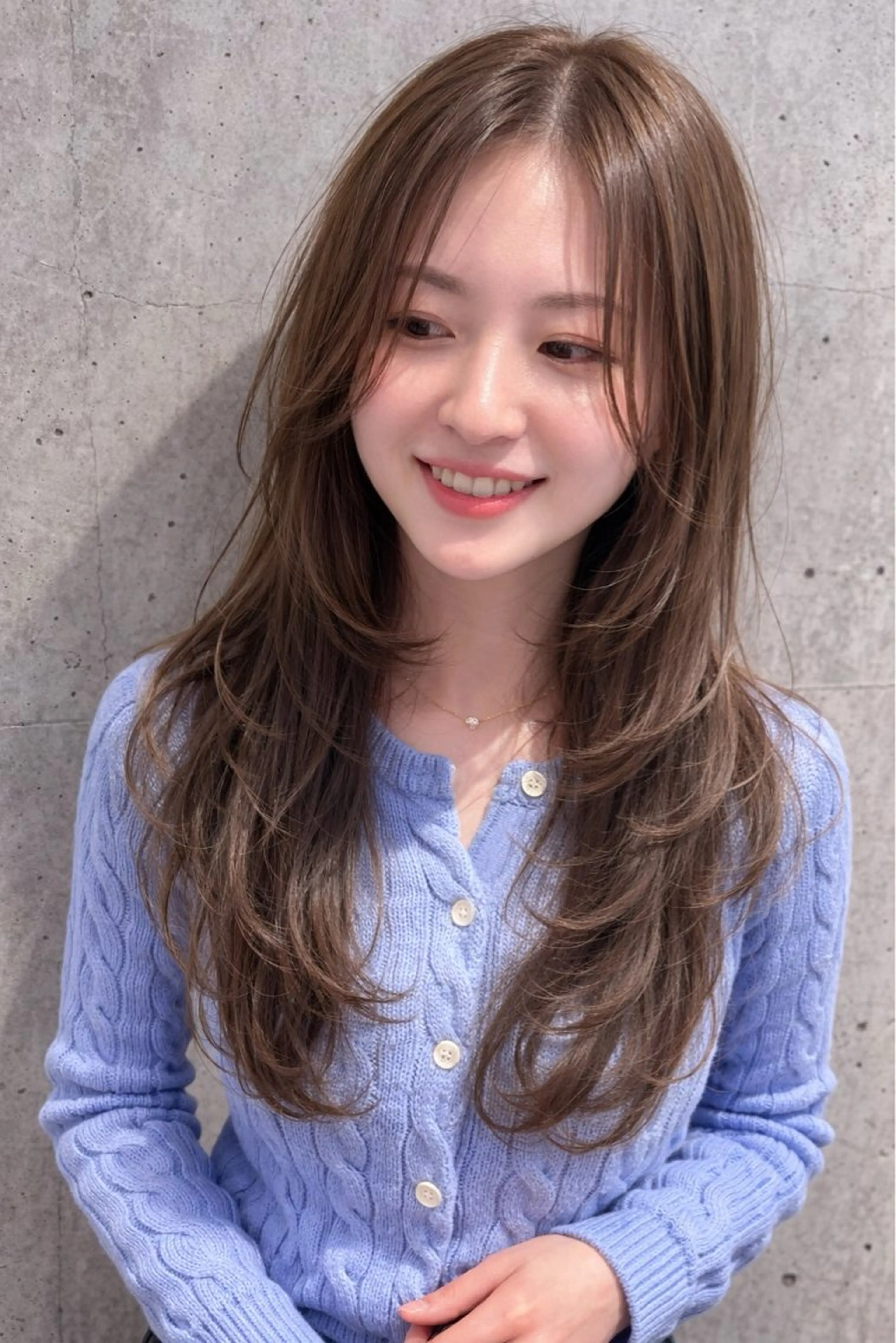 ロング カット ヘアカラー トリートメント terra✂️ 佐伯 尚哉のヘアスタイル