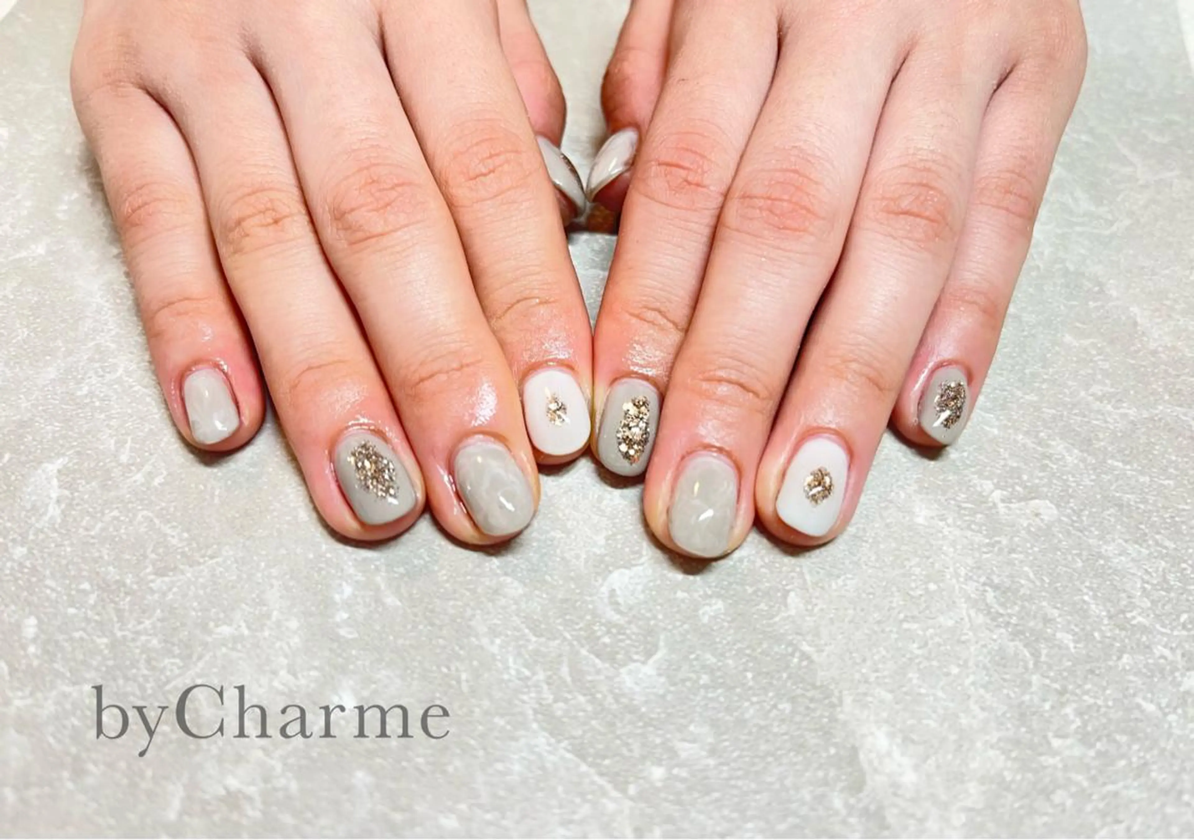 ネイル ニュアンスネイル Ray. Maayaのネイルデザイン