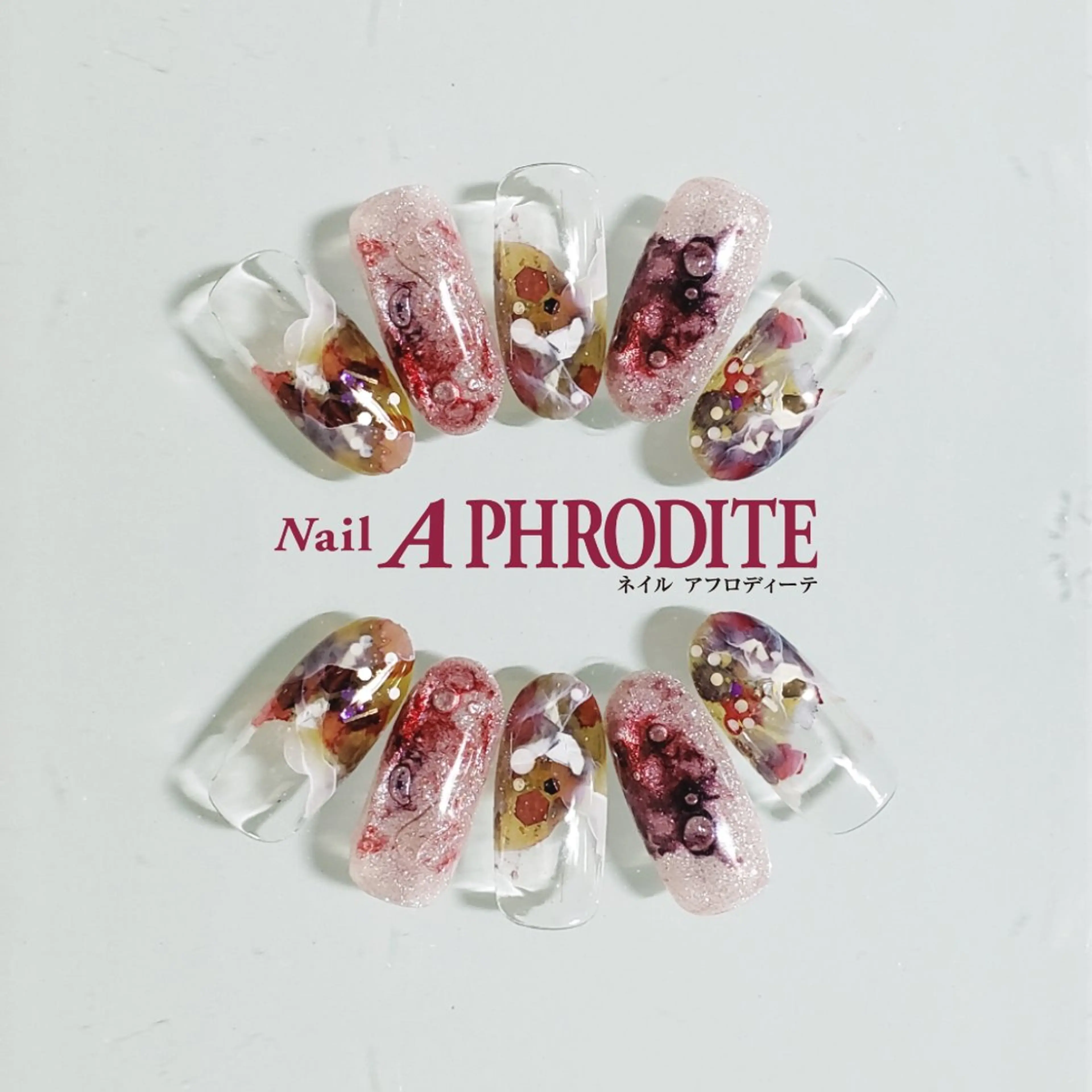 ネイル ジェルネイル ニュアンスネイル スカルプネイル ソフトジェル ネイルチップ Nail  Aphroditeのネイルデザイン