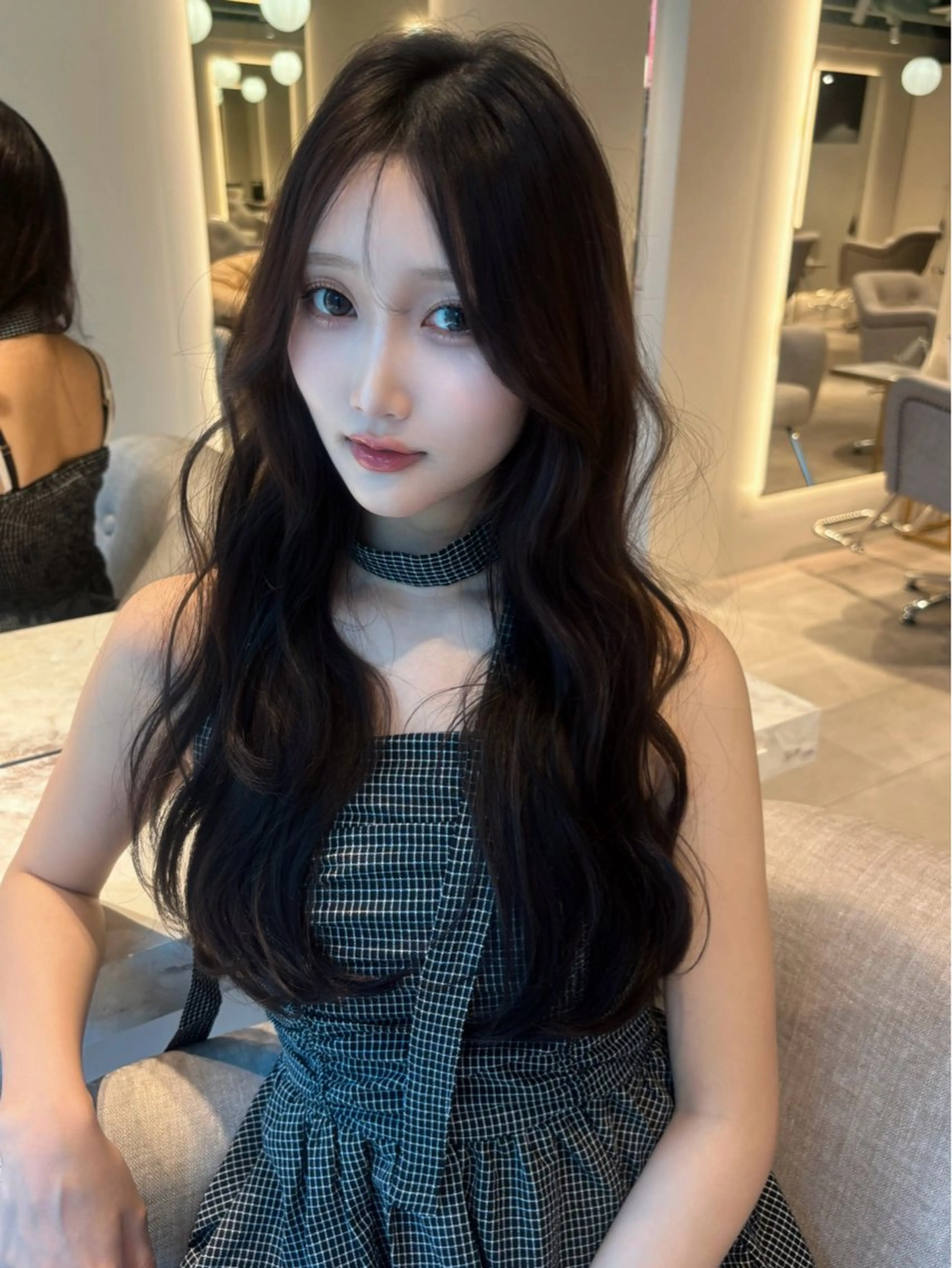 ロング 韓国風ヘア レイヤーカット/ 韓国girly🤍楓のヘアスタイル