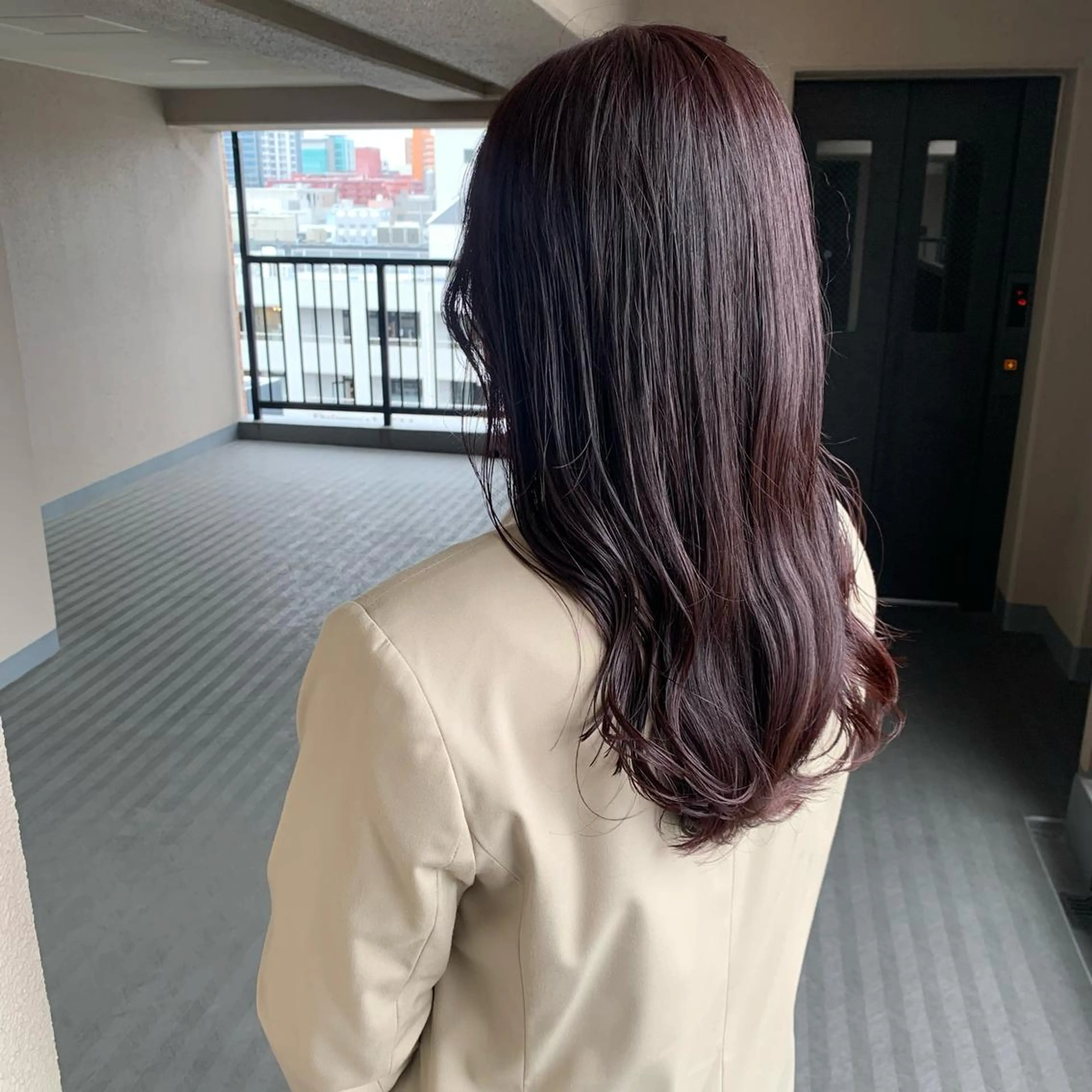 ロング カラー chouette/ 根本優希のヘアスタイル