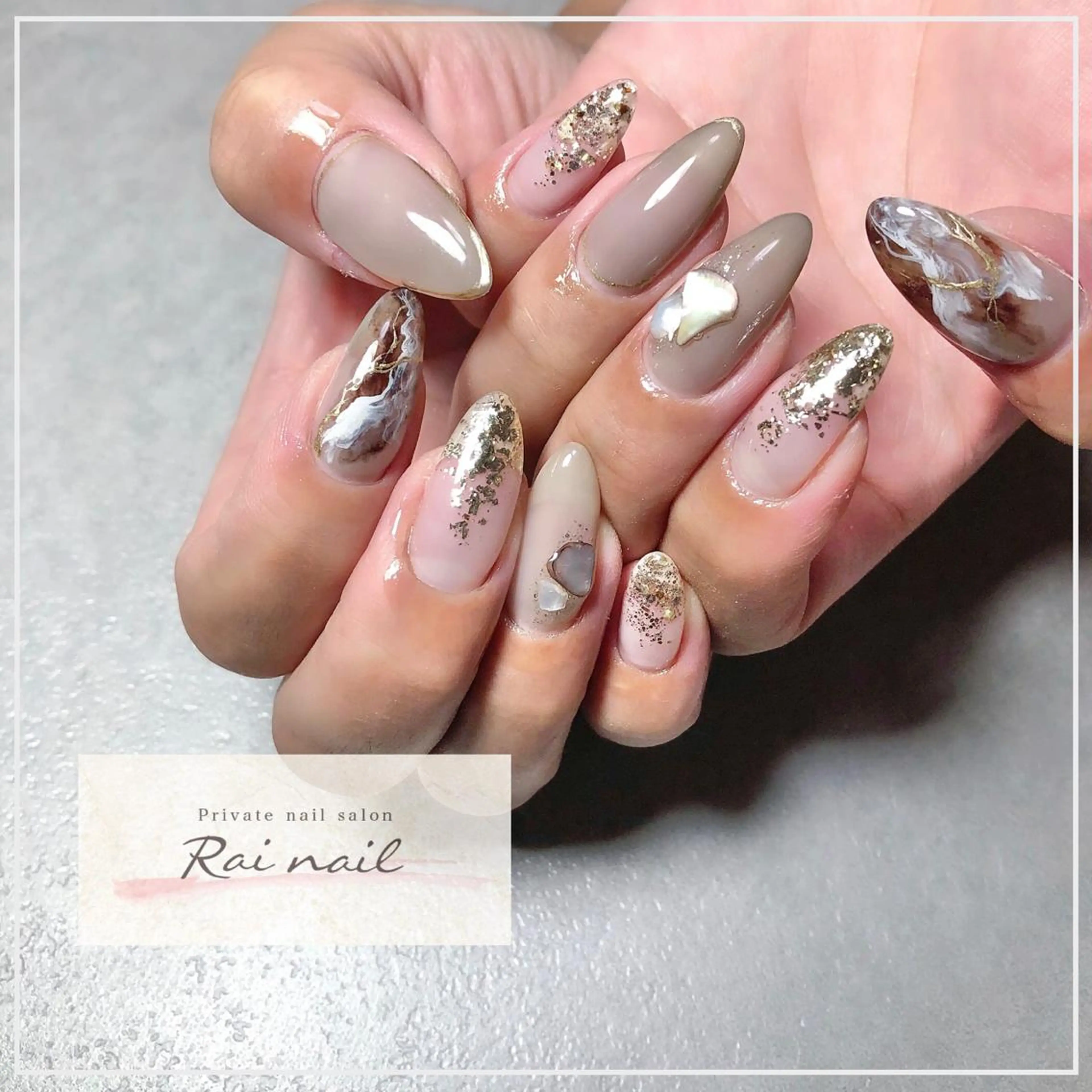 ネイル Rai nail_ Risaのネイルデザイン