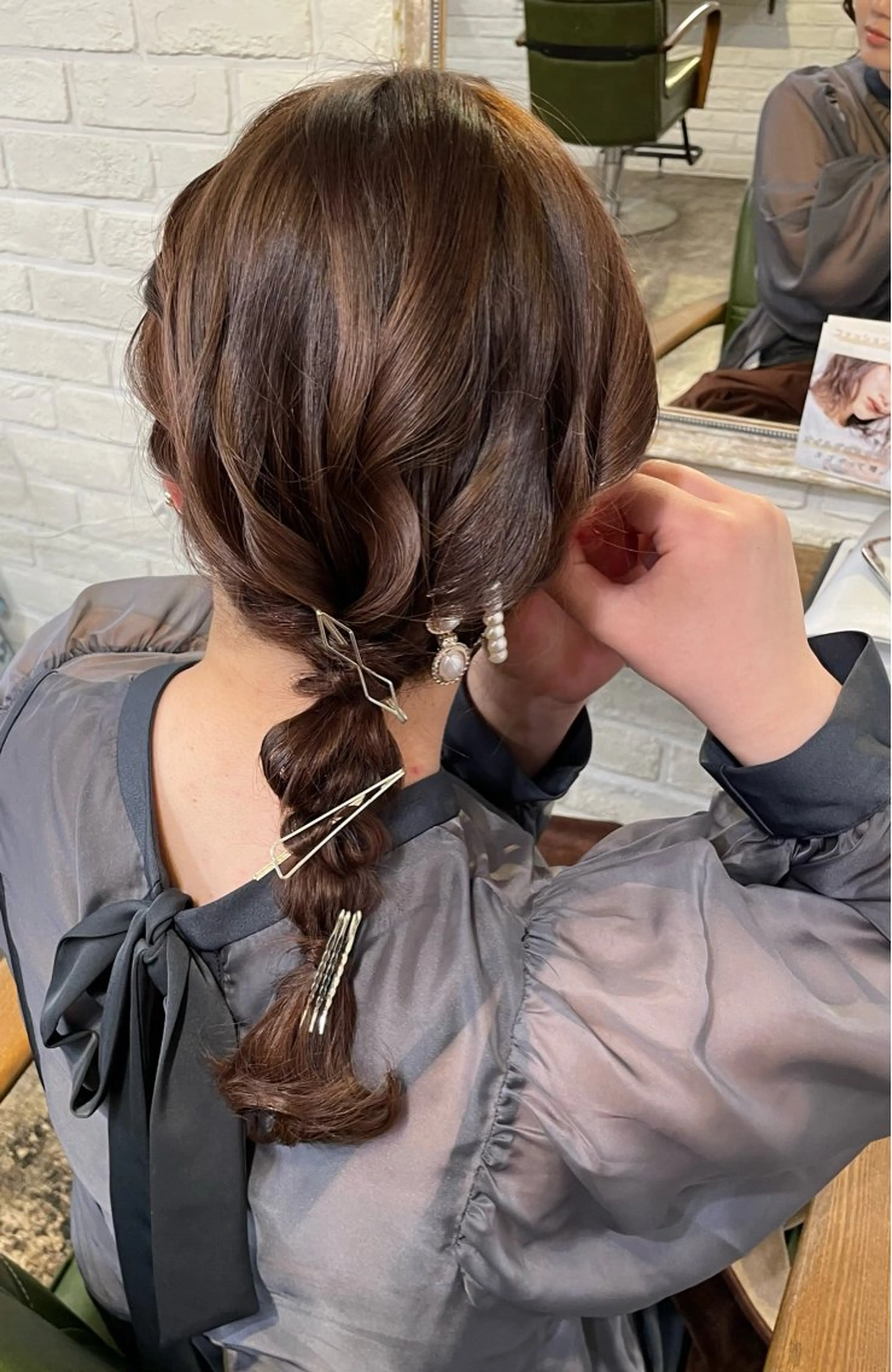 セミロング ヘアセット 🫧 MAKI🫧のヘアスタイル