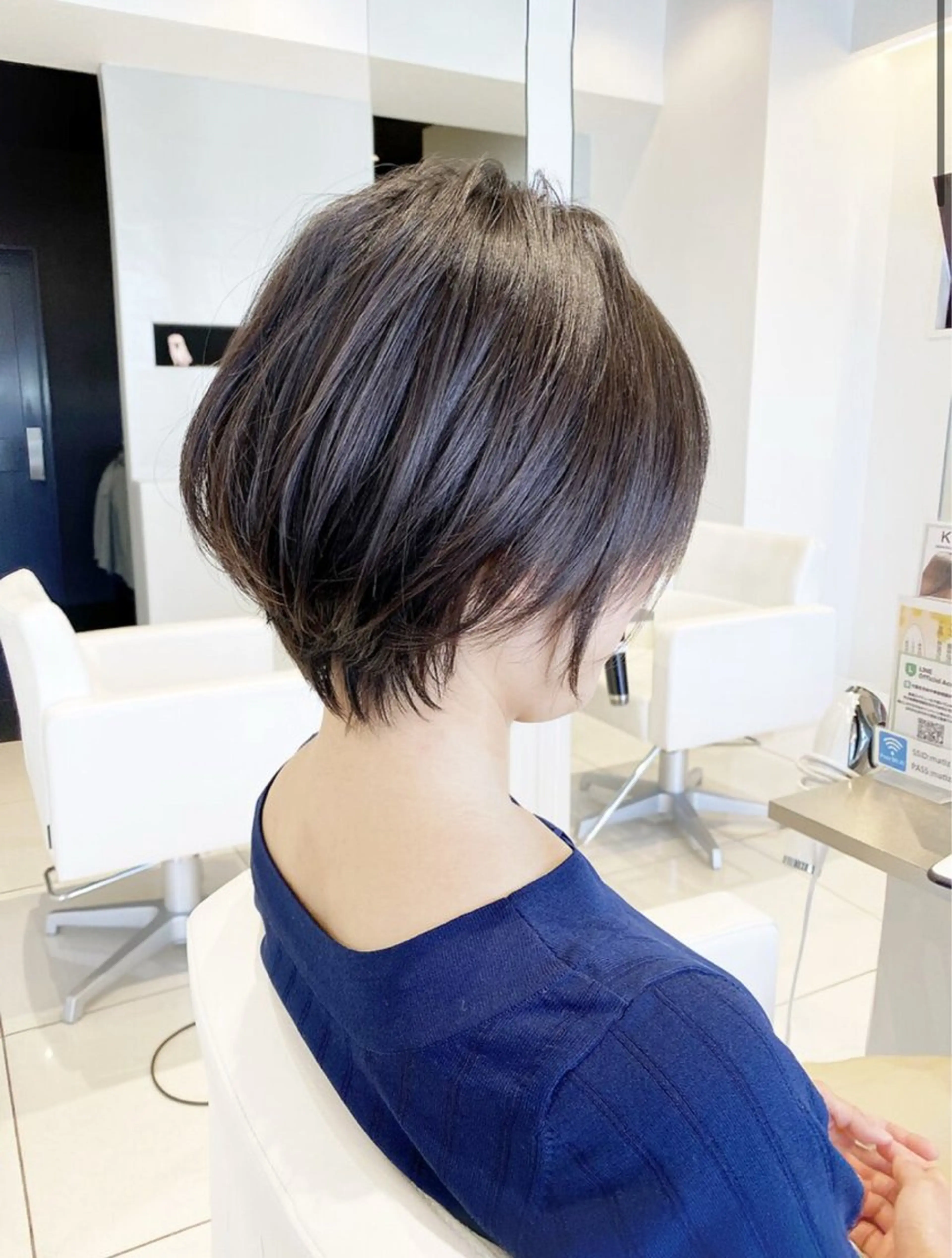 【レディースカット】【ショート、ショートボブ、ボブヘア限定】の写真